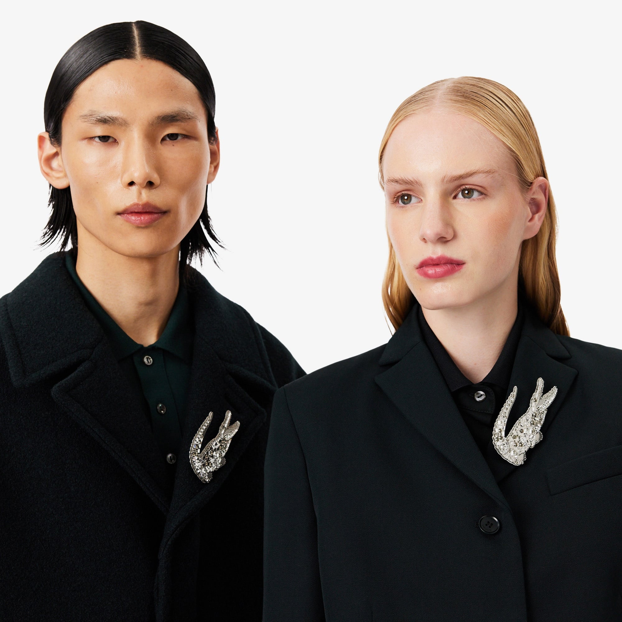 FW25 RUNWAY Unisex Gri Broş