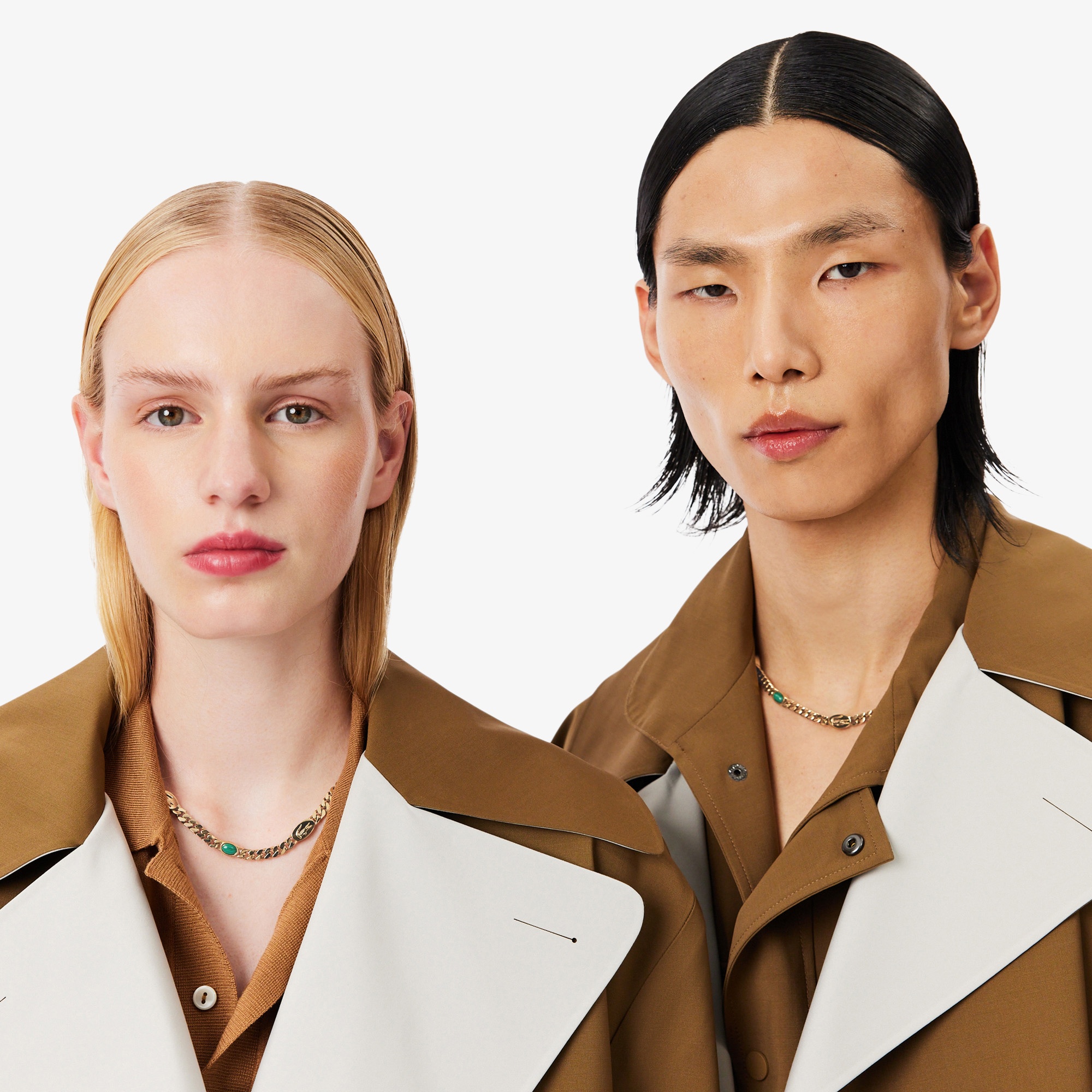 FW25 RUNWAY Unisex Sarı Kolye