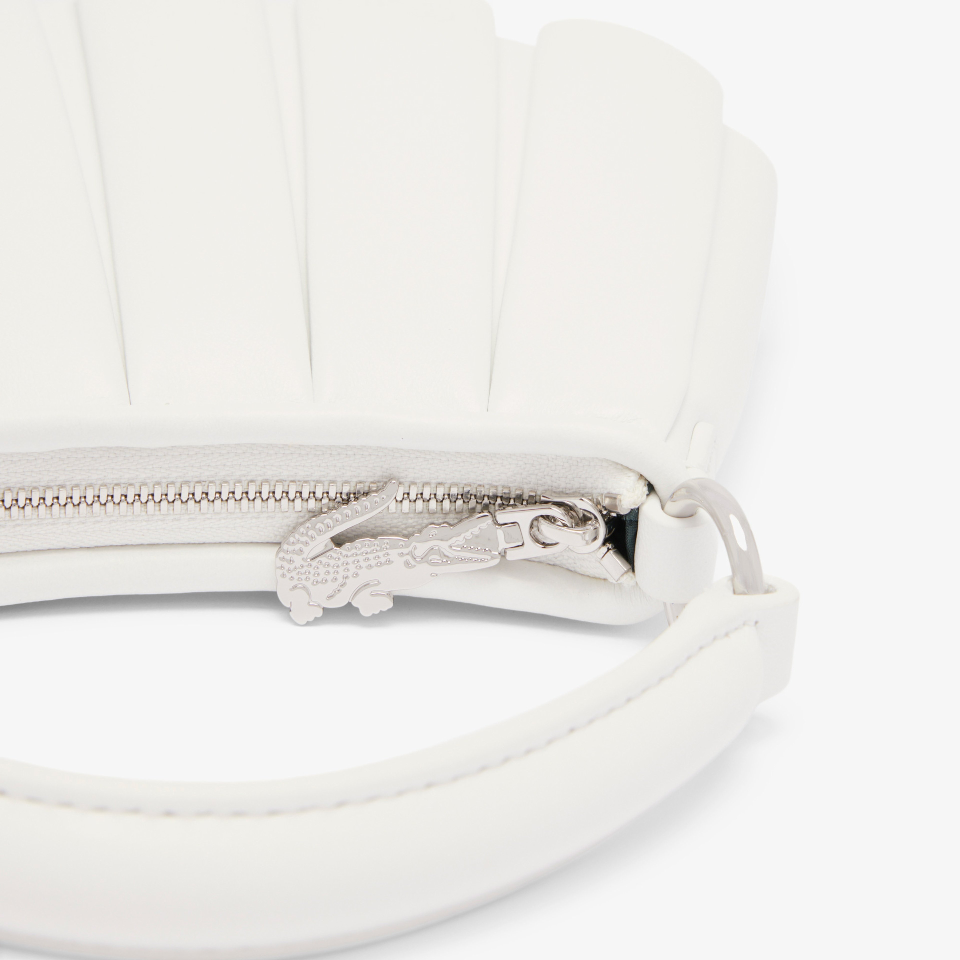 FW25 RUNWAY Mini Lenglen Kadın Beyaz Omuz Çantası