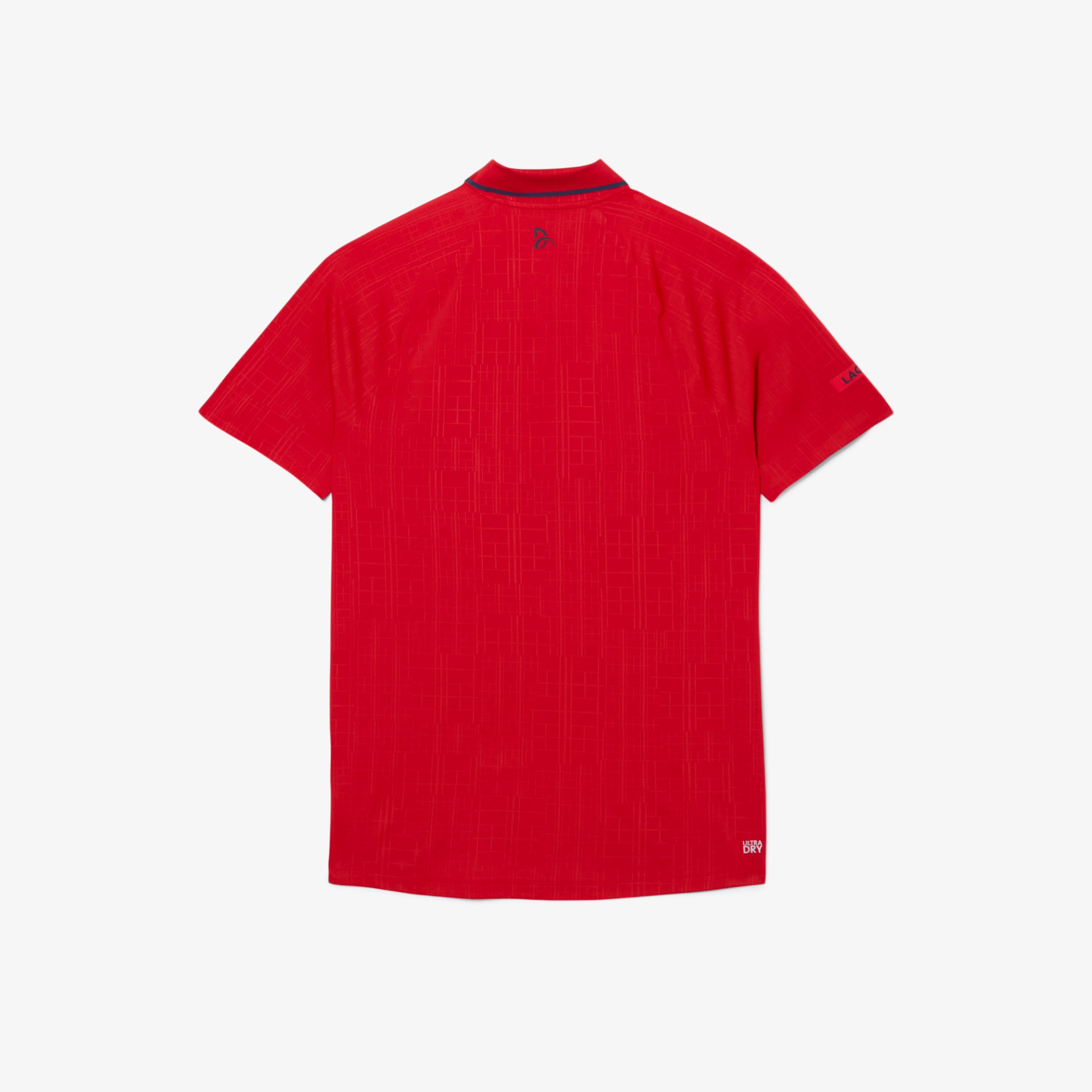 Tennis x Novak Djokovic Erkek Slim Fit  Desenli Kırmızı Polo