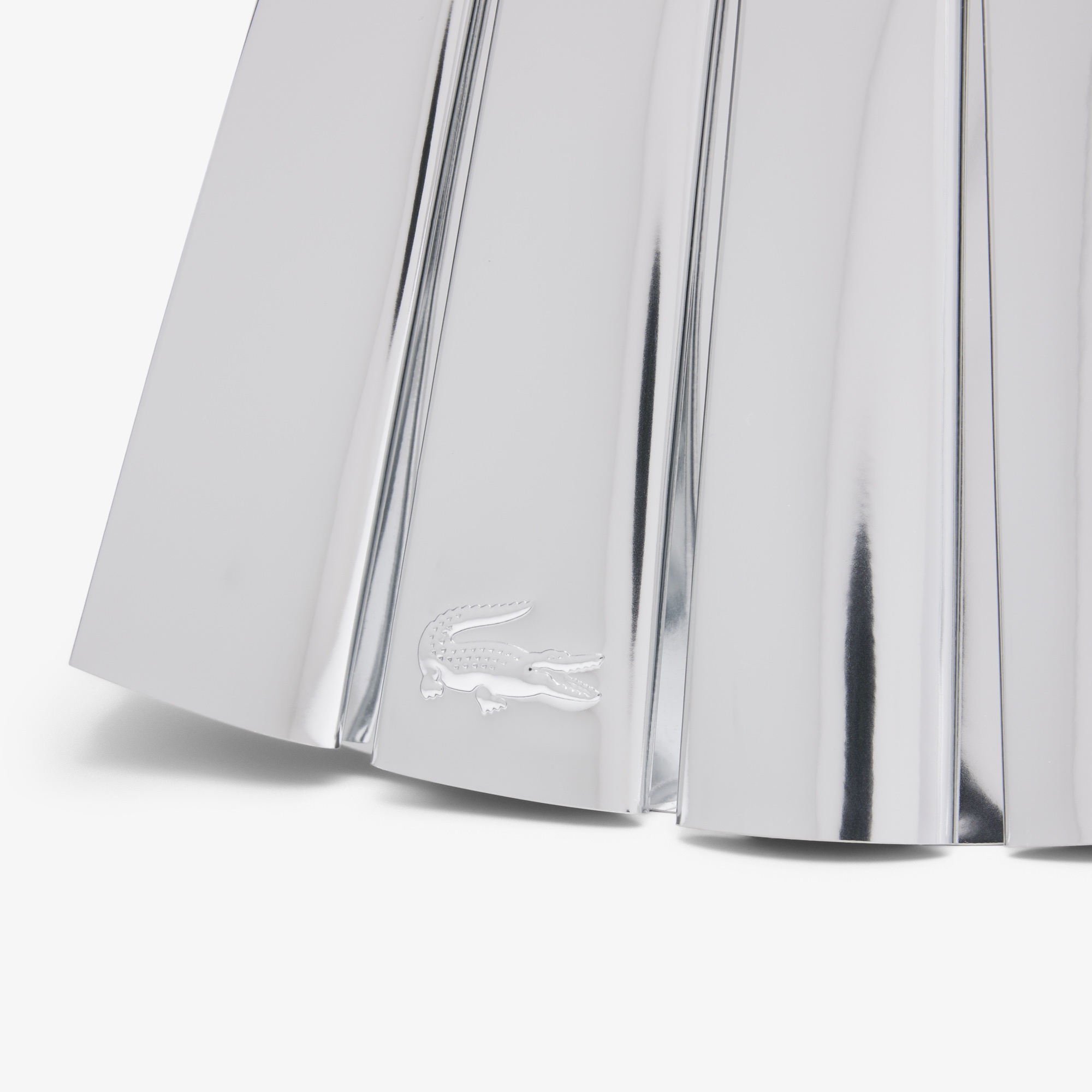 FW25 RUNWAY Small Lenglen Kadın Gri Omuz Çantası