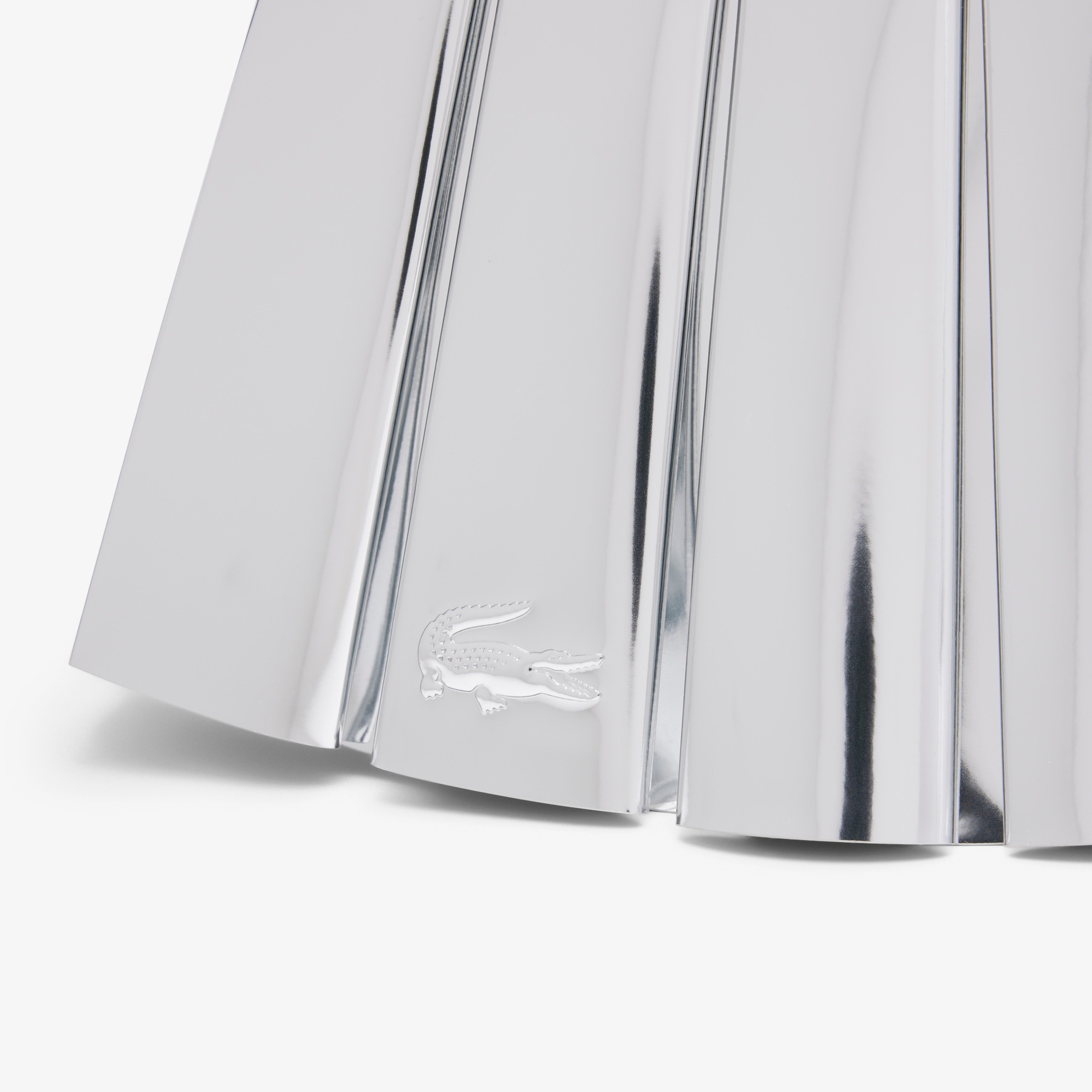 FW25 RUNWAY Small Lenglen Kadın Gri Omuz Çantası