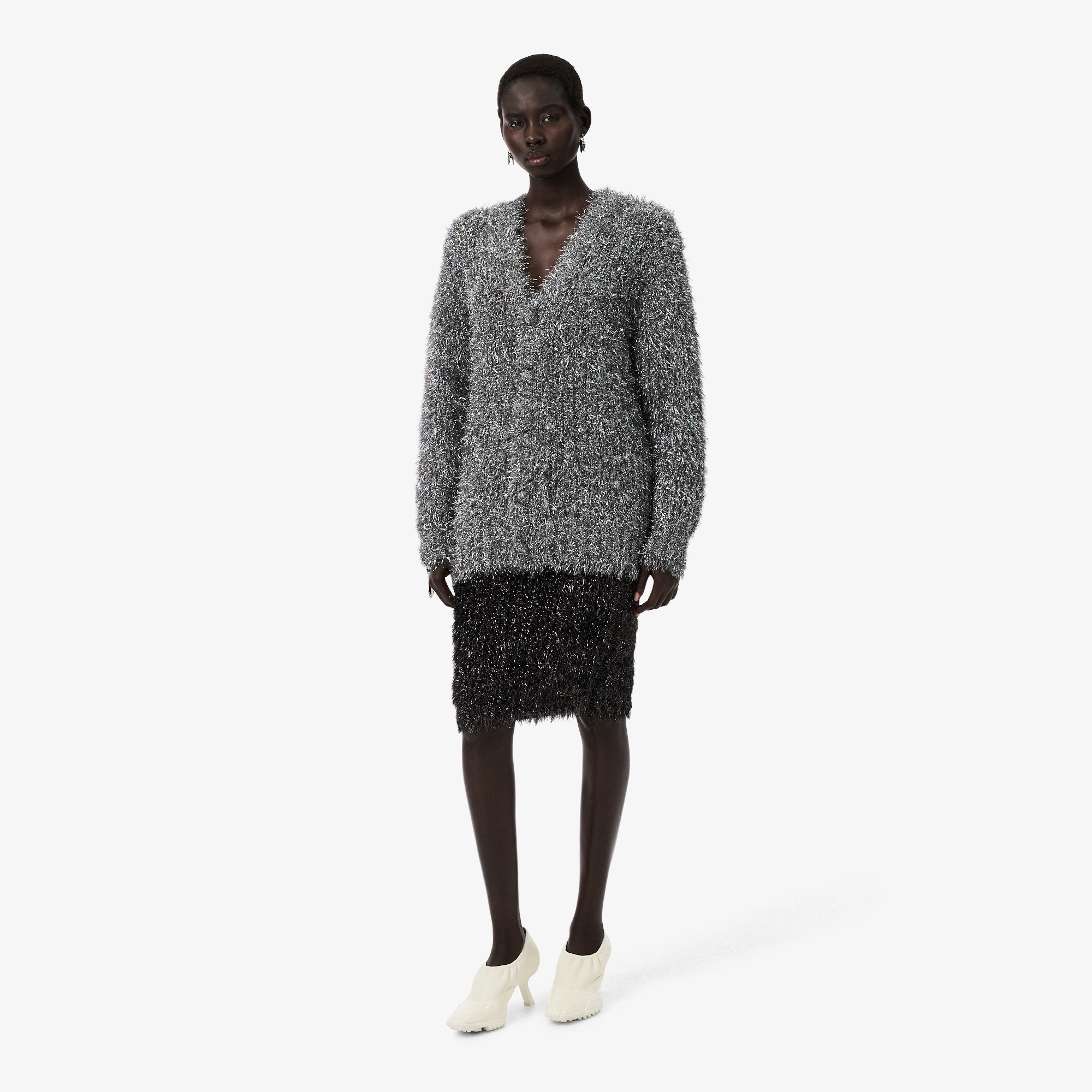 FW25 RUNWAY Kadın Siyah Etek