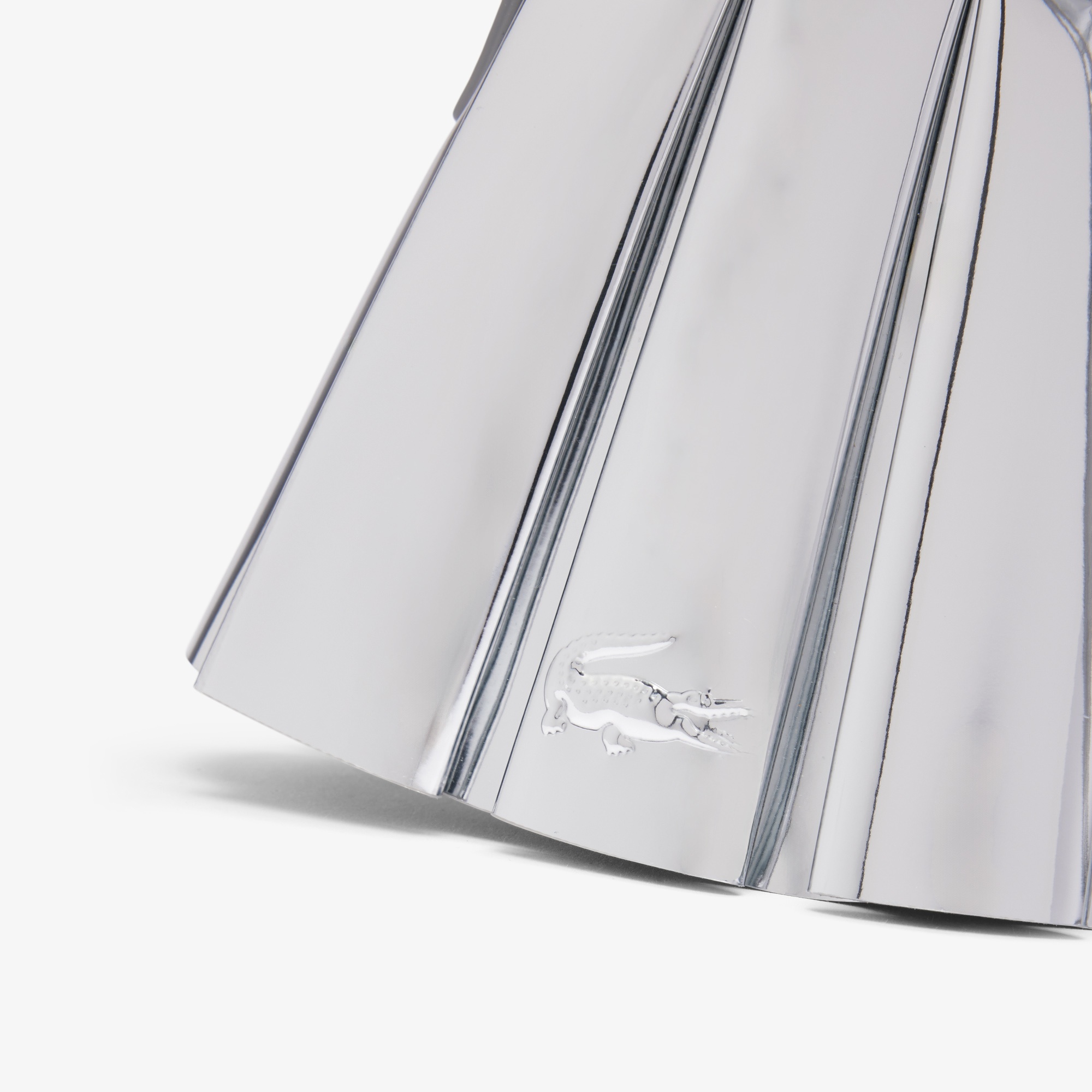 FW25 RUNWAY Mini Lenglen Kadın Gri Omuz Çantası