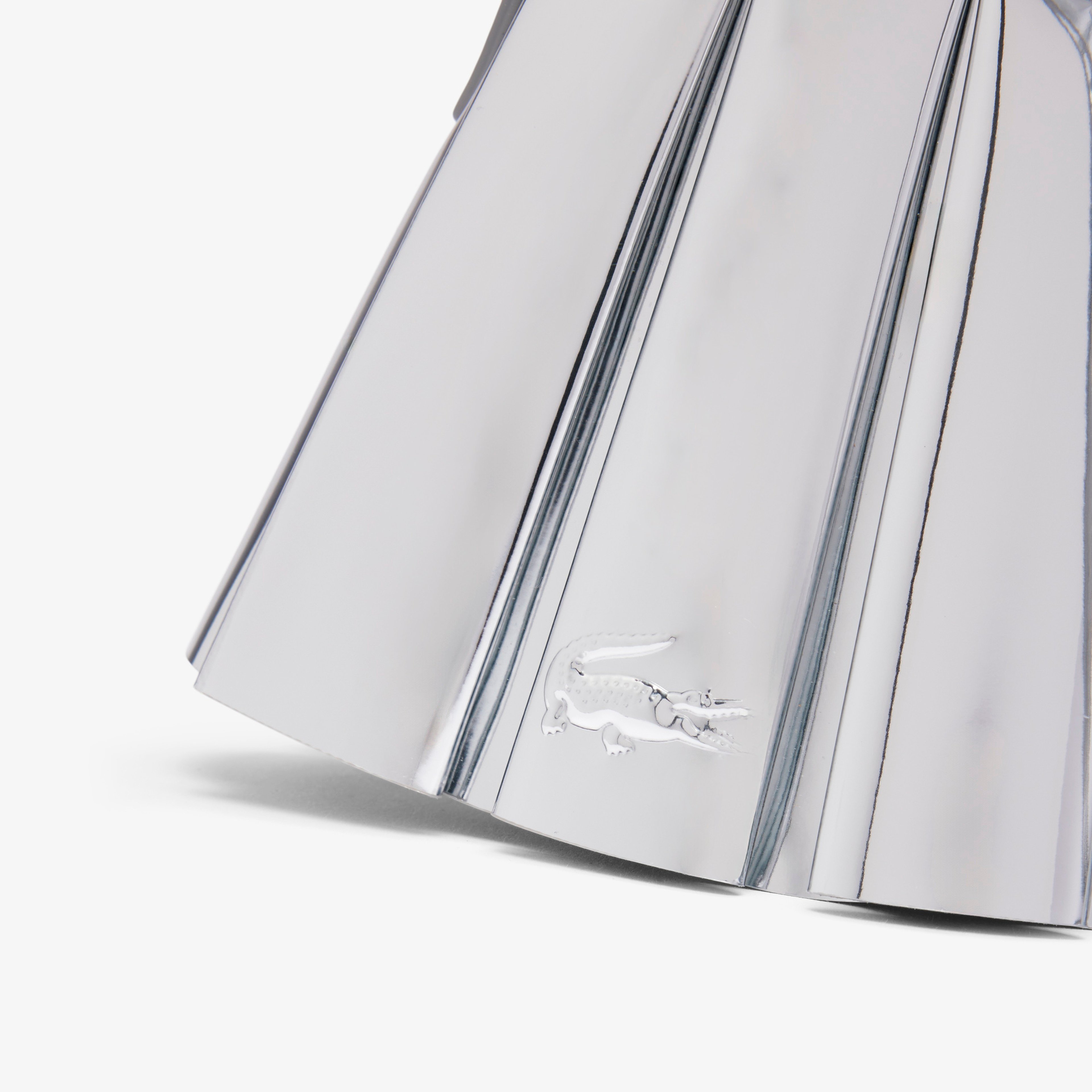 FW25 RUNWAY Mini Lenglen Kadın Gri Omuz Çantası