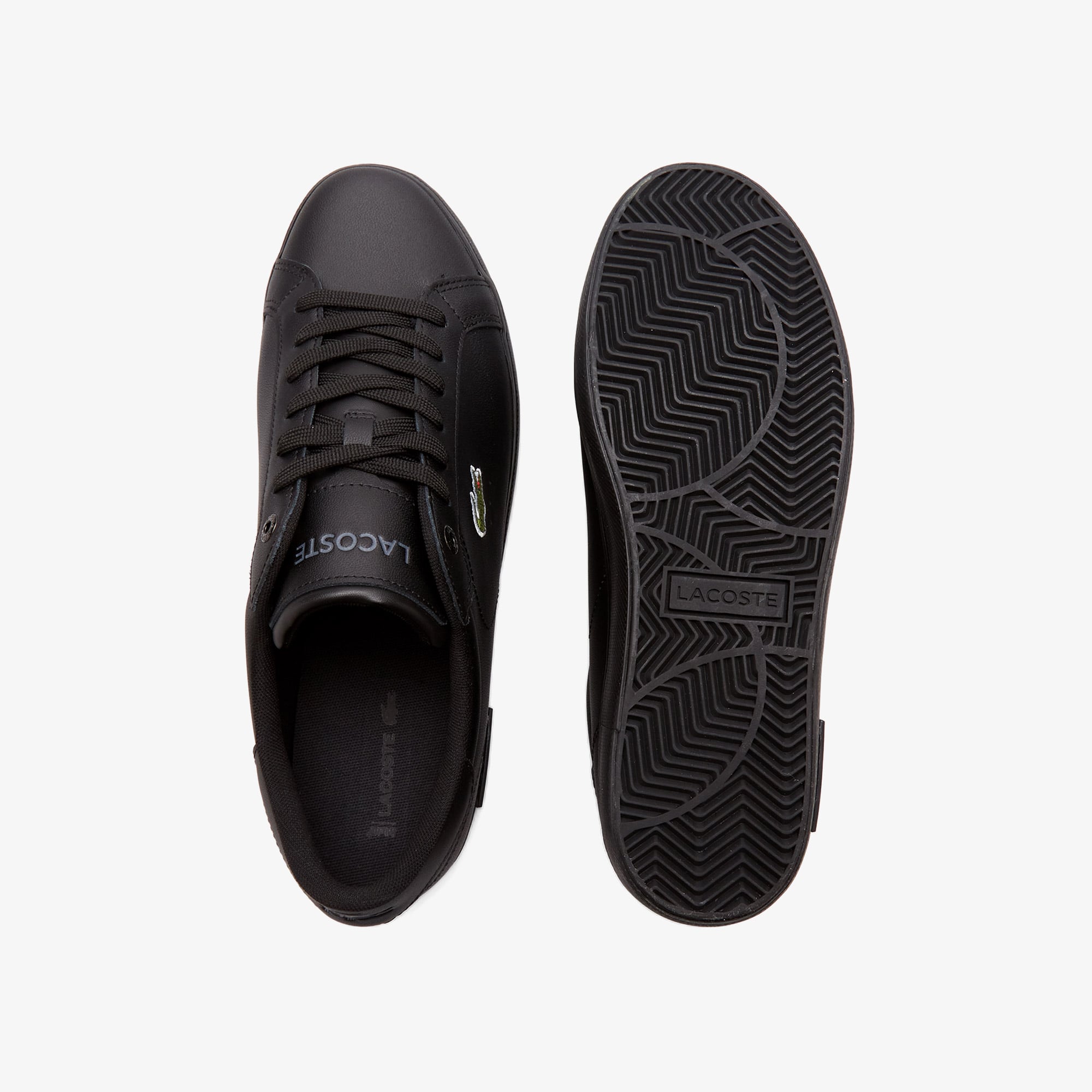 Lacoste Powercourt Erkek Siyah Sneaker görsel 6