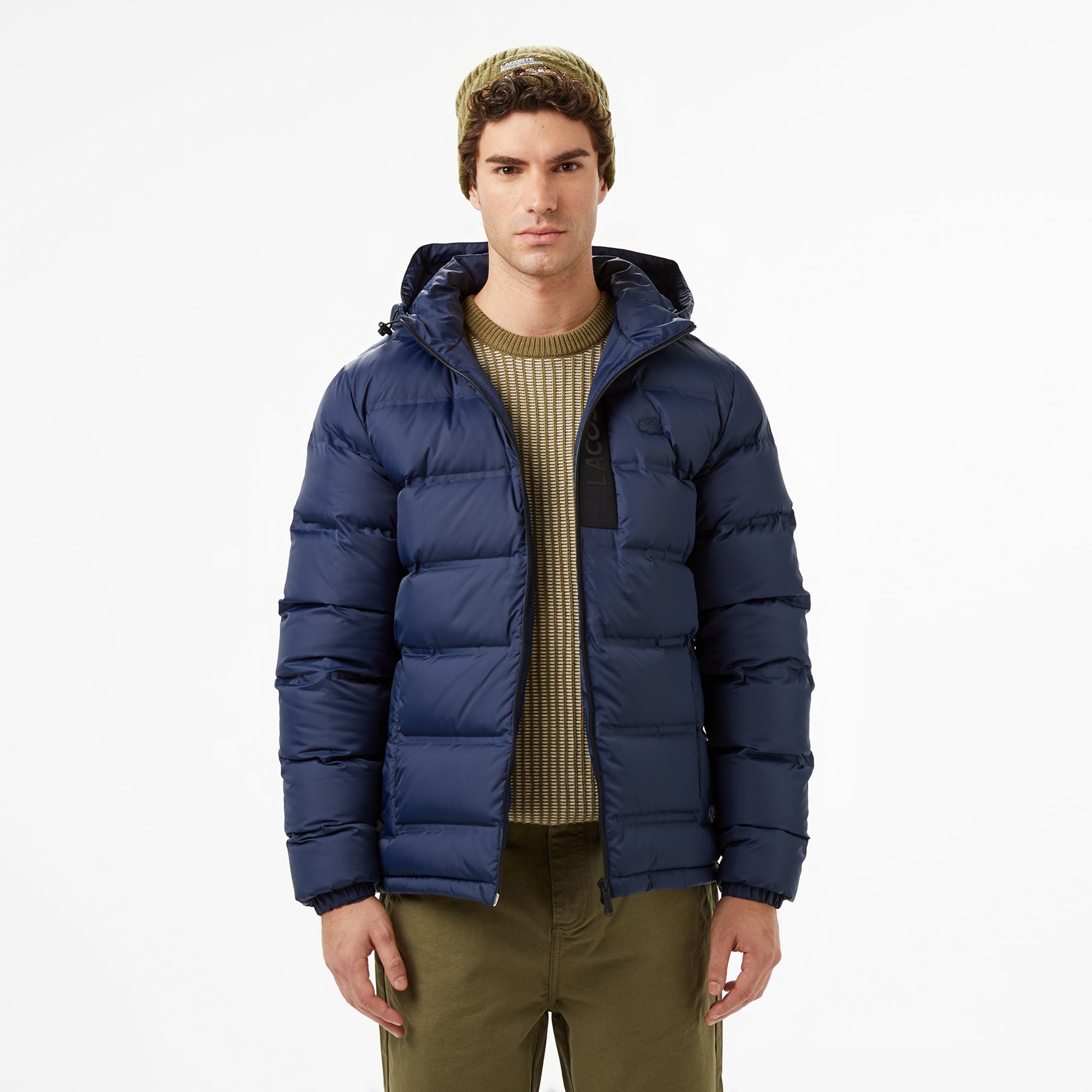 Erkek Regular Fit Lacivert Şişme Mont