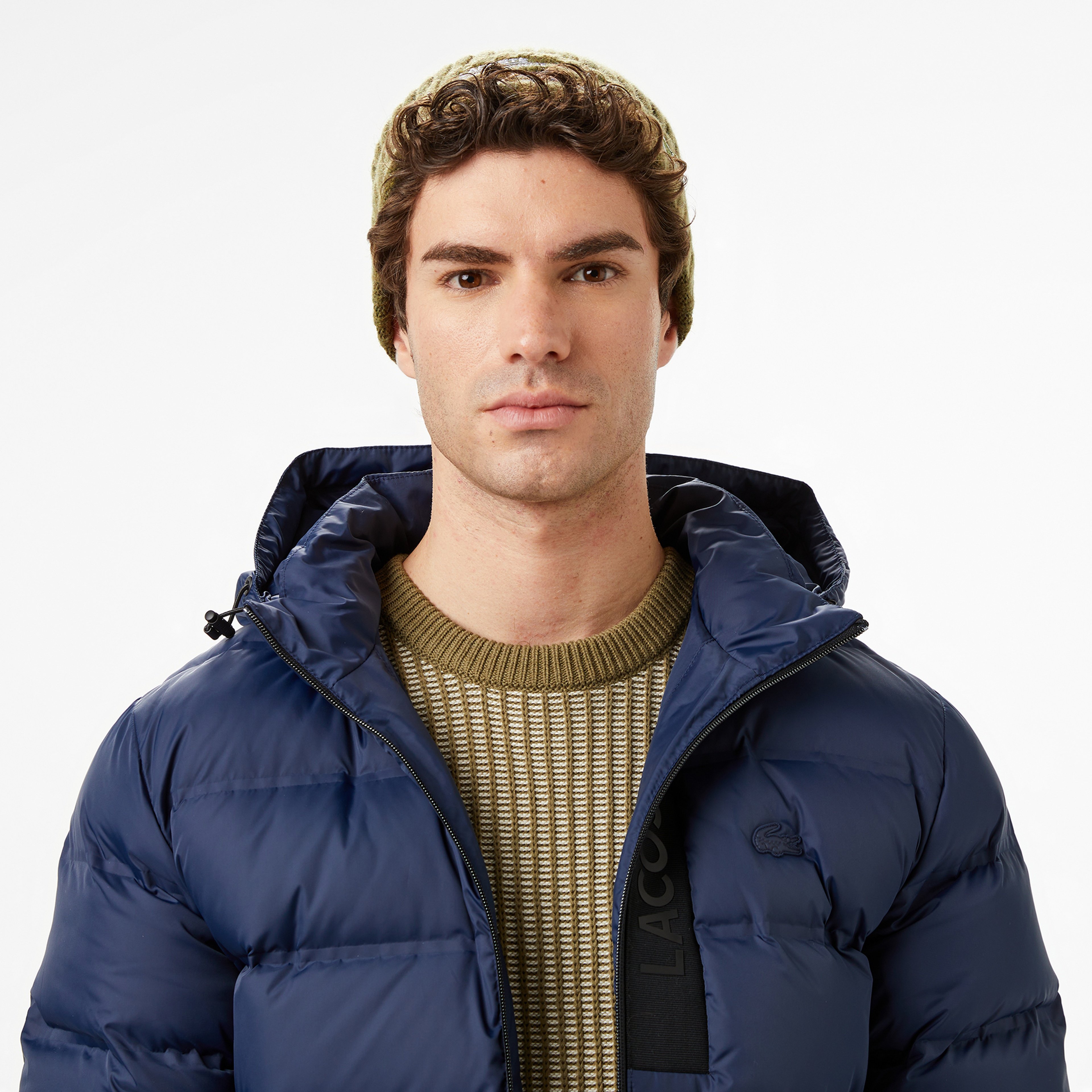 Erkek Regular Fit Lacivert Şişme Mont