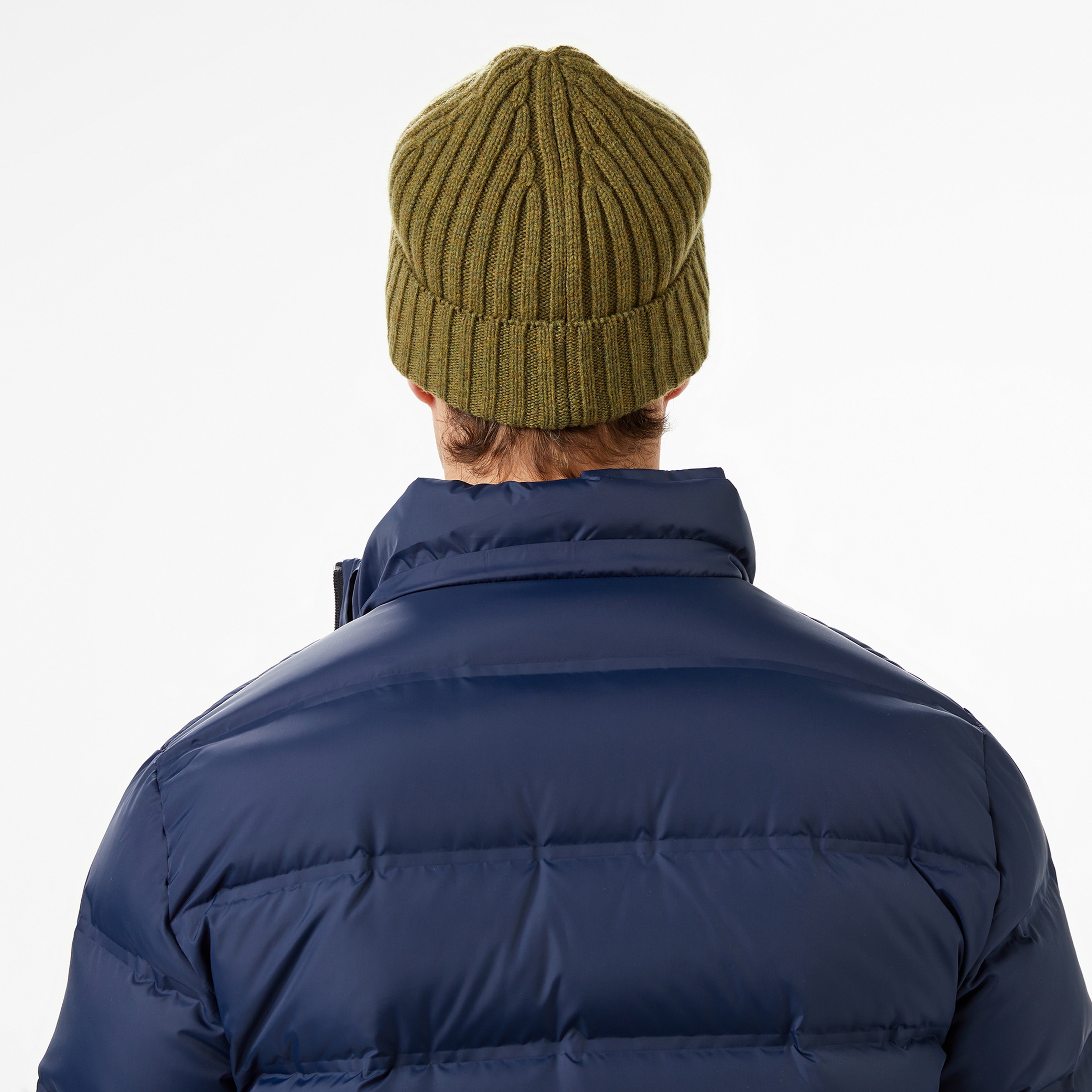 Erkek Regular Fit Lacivert Şişme Mont