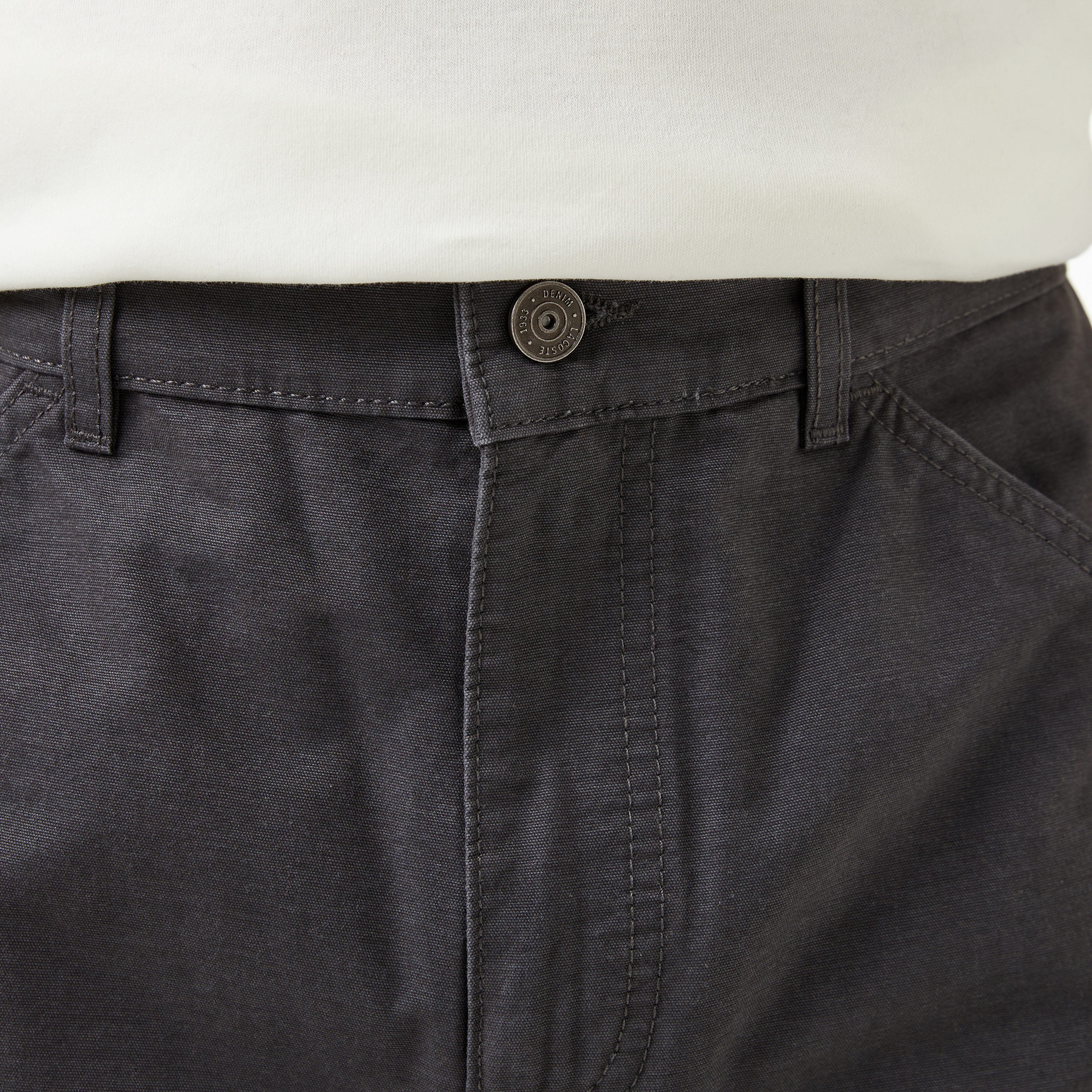 Erkek Regular Fit Koyu Gri Pantolon