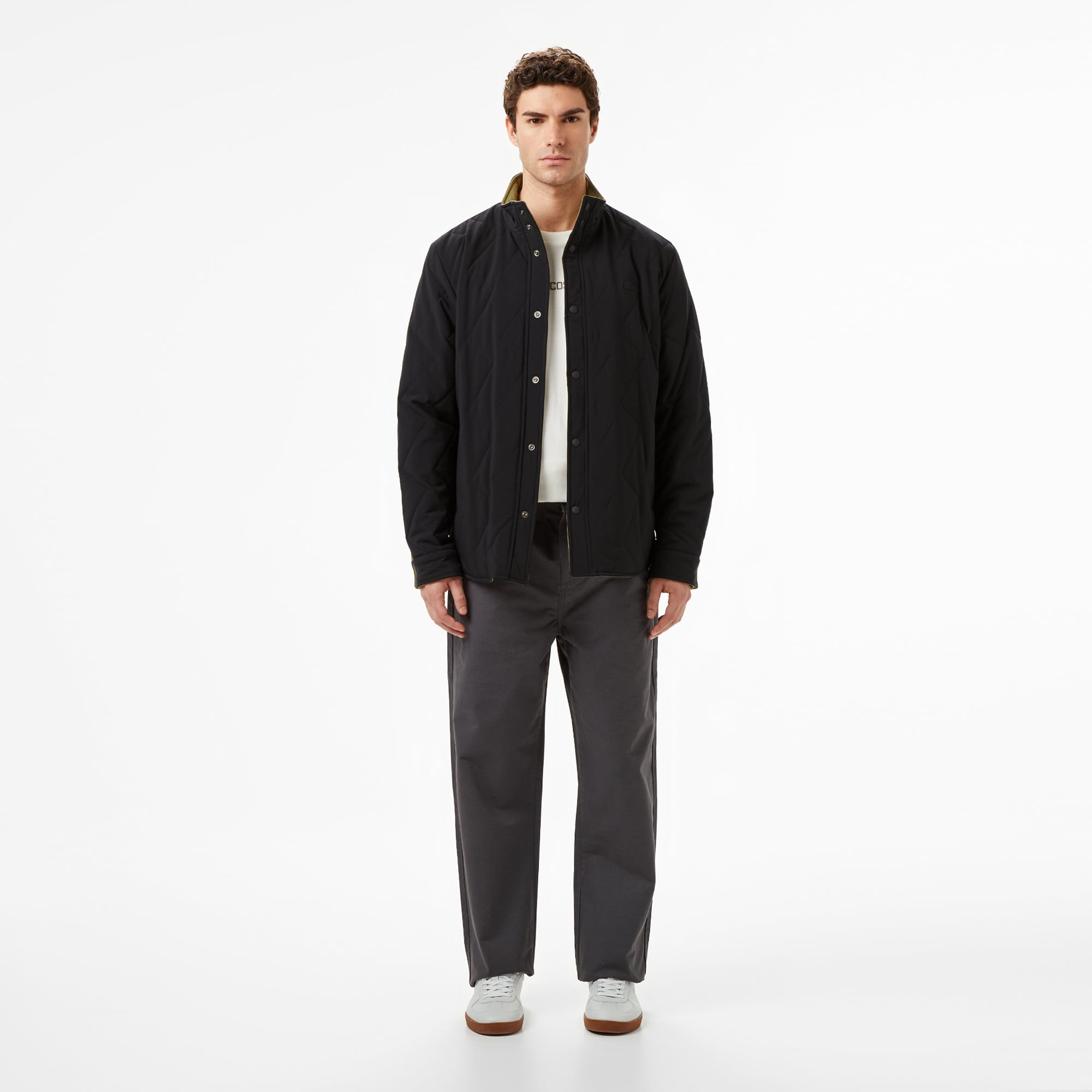 Erkek Regular Fit Koyu Gri Pantolon