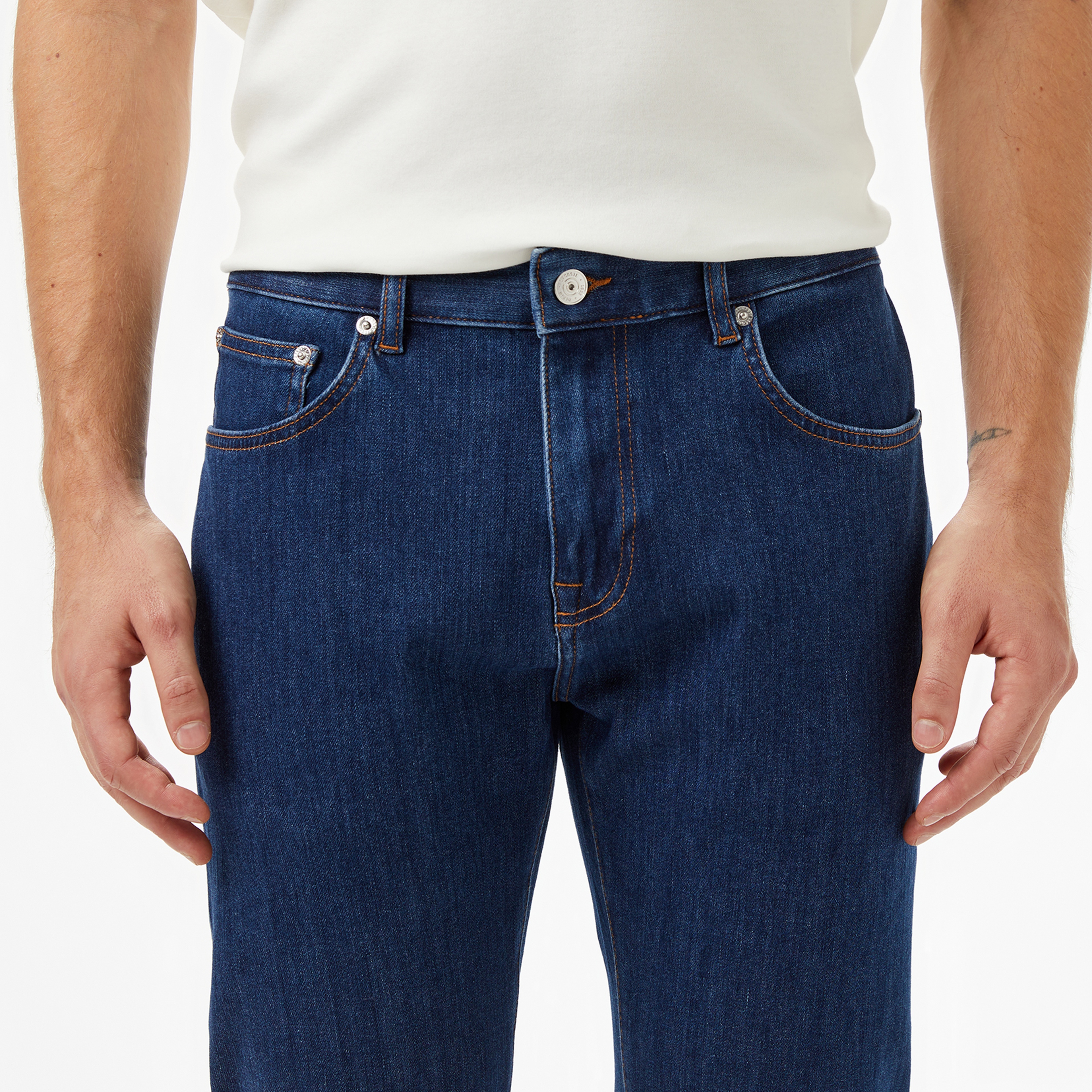 Erkek Lacivert Jean Pantolon Erkek Lacivert Jean Pantolon