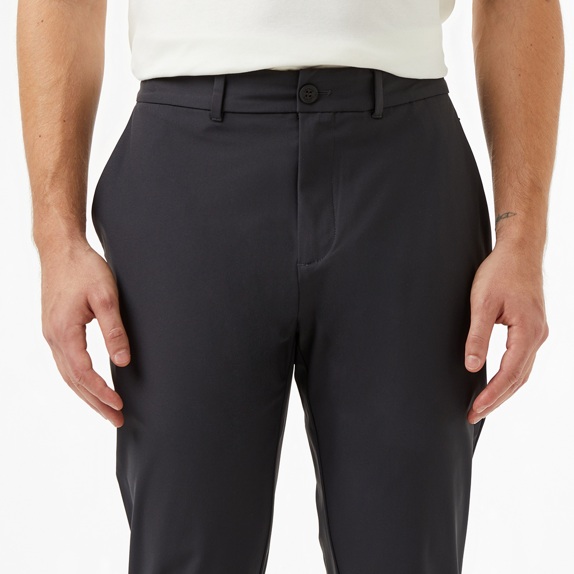 Erkek Slim Fit Gri Pantolon