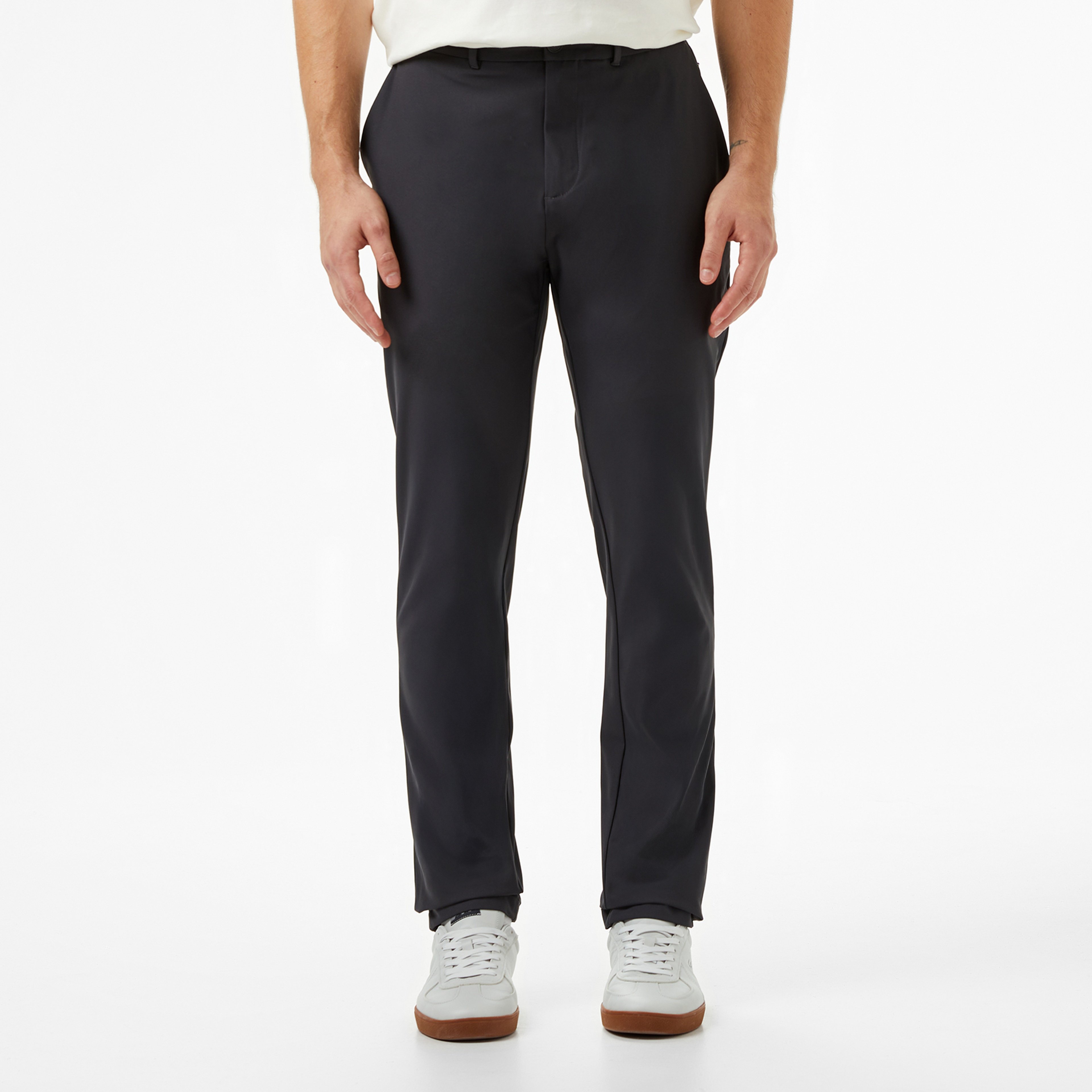 Erkek Slim Fit Gri Pantolon