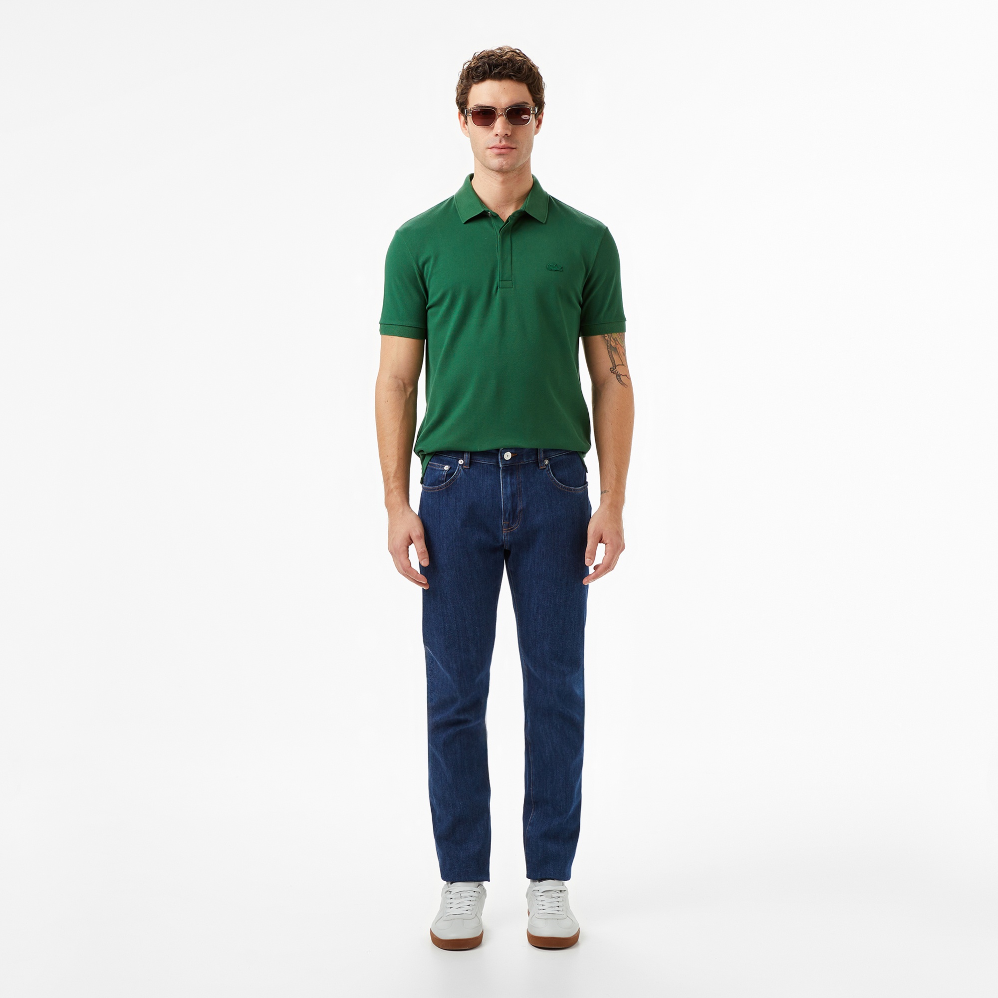 Erkek Regular Fit Yeşil Paris Polo