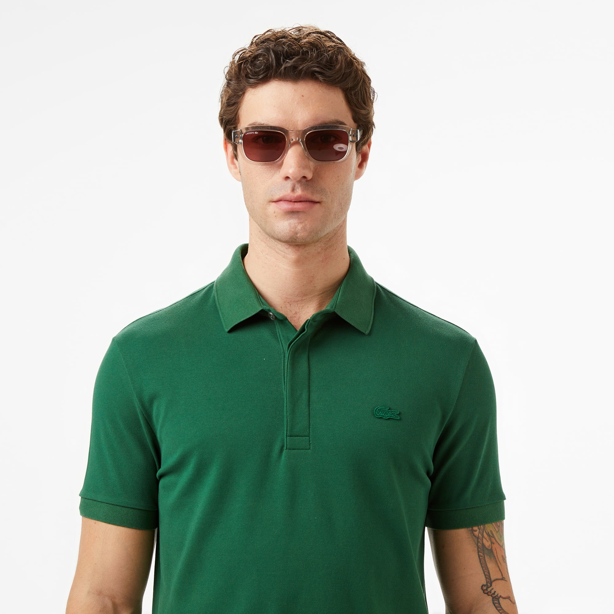 Erkek Regular Fit Yeşil Paris Polo