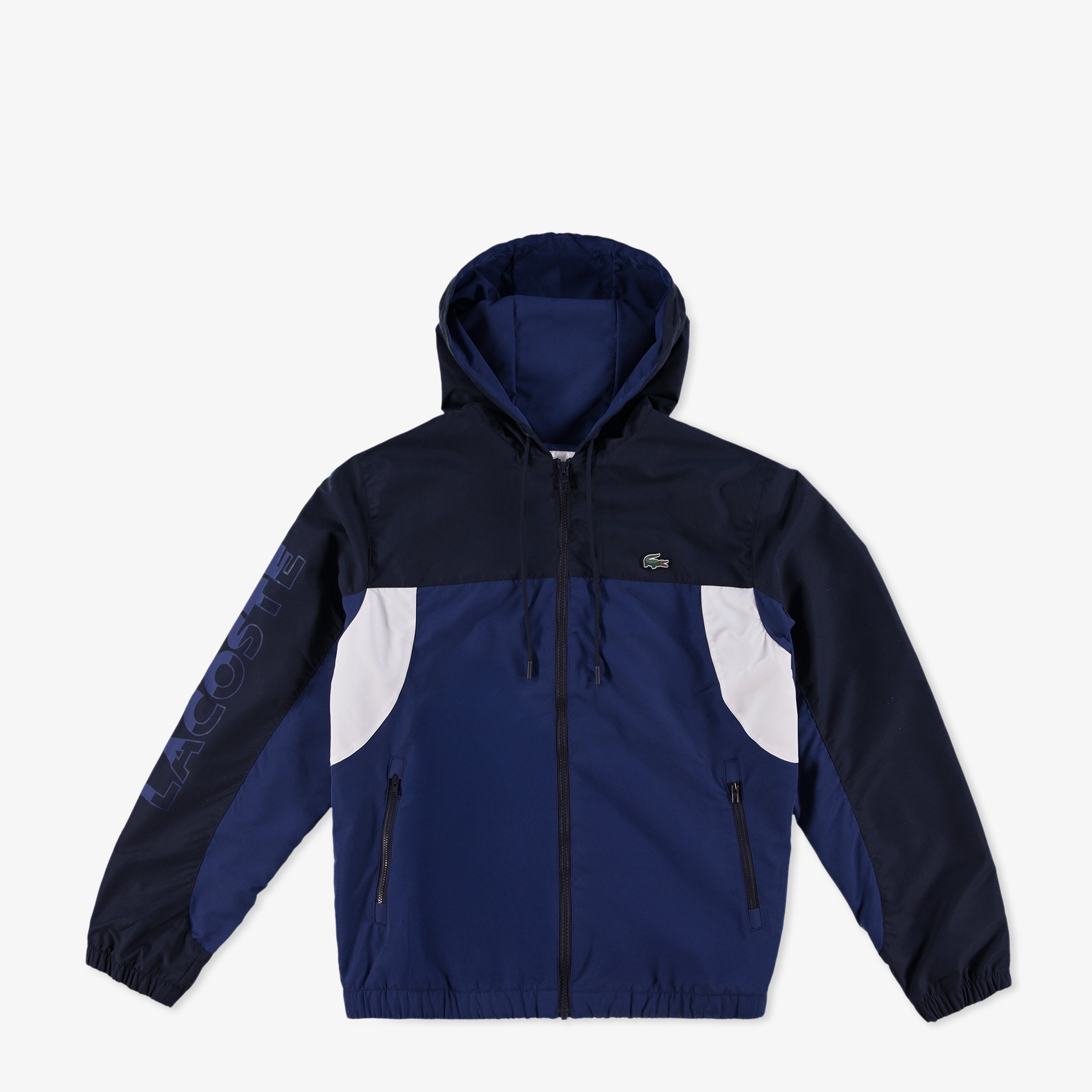 Erkek Regular Fit Fermuarlı Renk Bloklu Lacivert Eşofman Takımı Erkek Regular Fit Fermuarlı Renk Bloklu Lacivert Eşofman Takımı