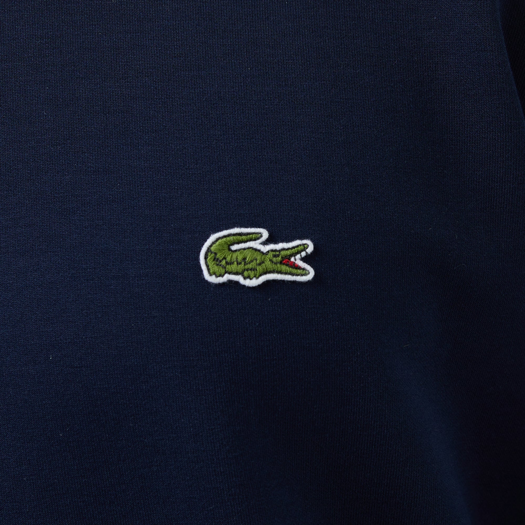 Lacoste Erkek Classic Fit Bisiklet Yaka Lacivert Sweatshirt görsel 7