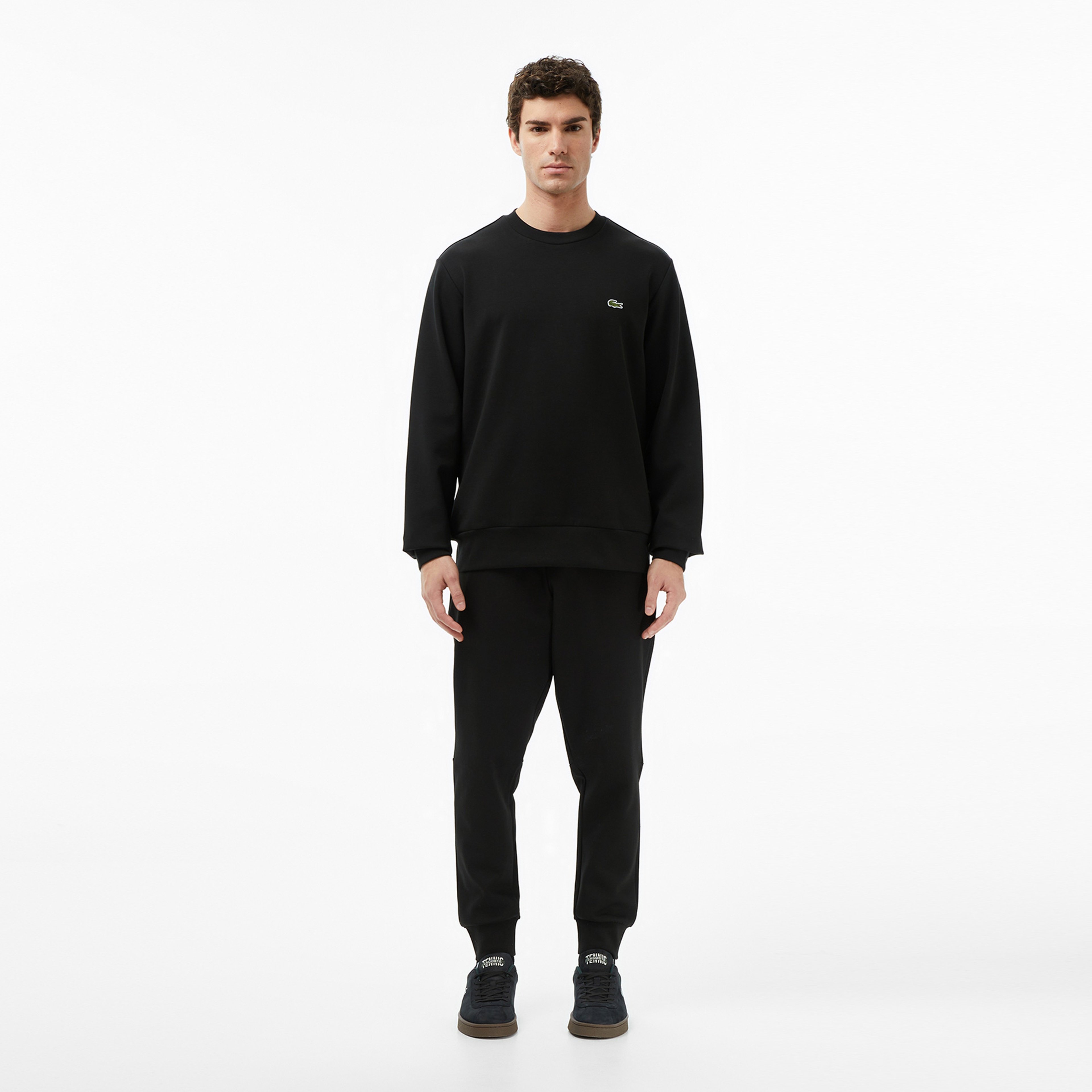 Erkek Slim Fit Siyah Eşofman Altı