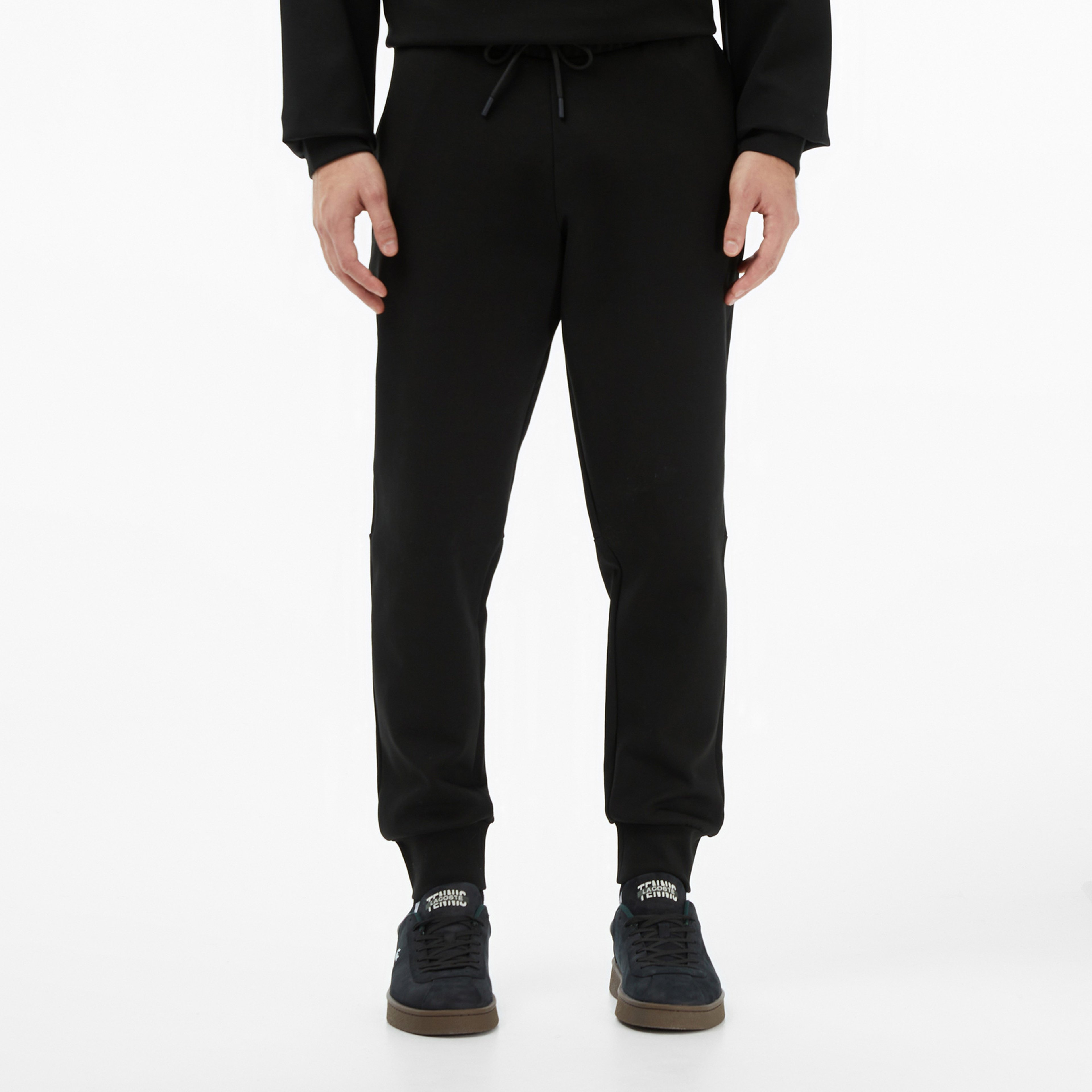 Erkek Slim Fit Siyah Eşofman Altı