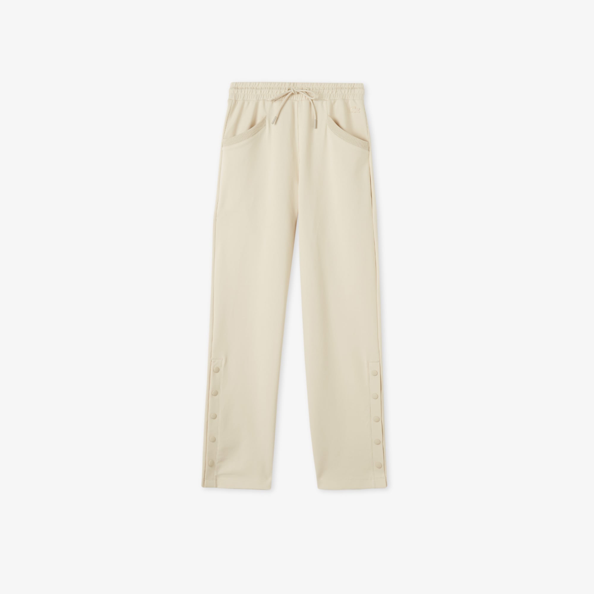 Kadın Straight Fit Krem Eşofman Altı