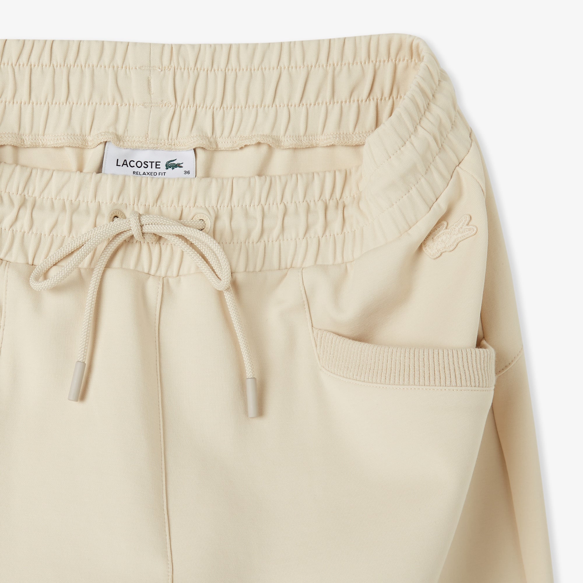 Kadın Straight Fit Krem Eşofman Altı