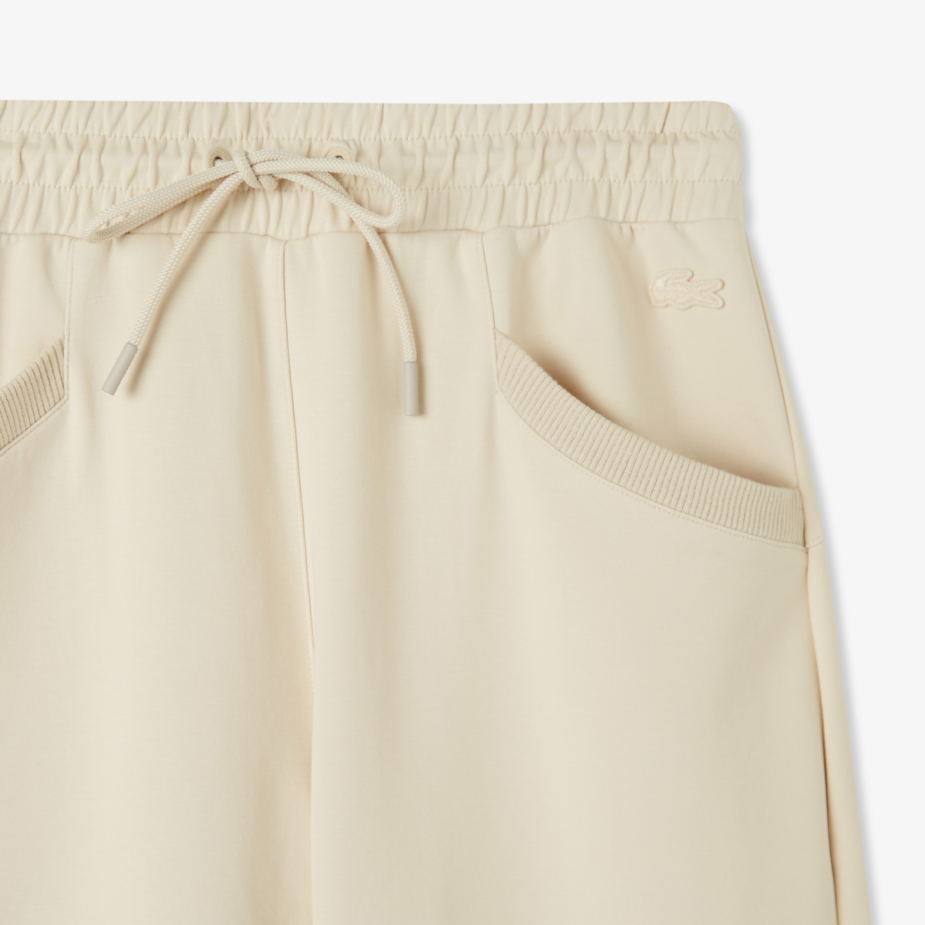 Kadın Straight Fit Krem Eşofman Altı