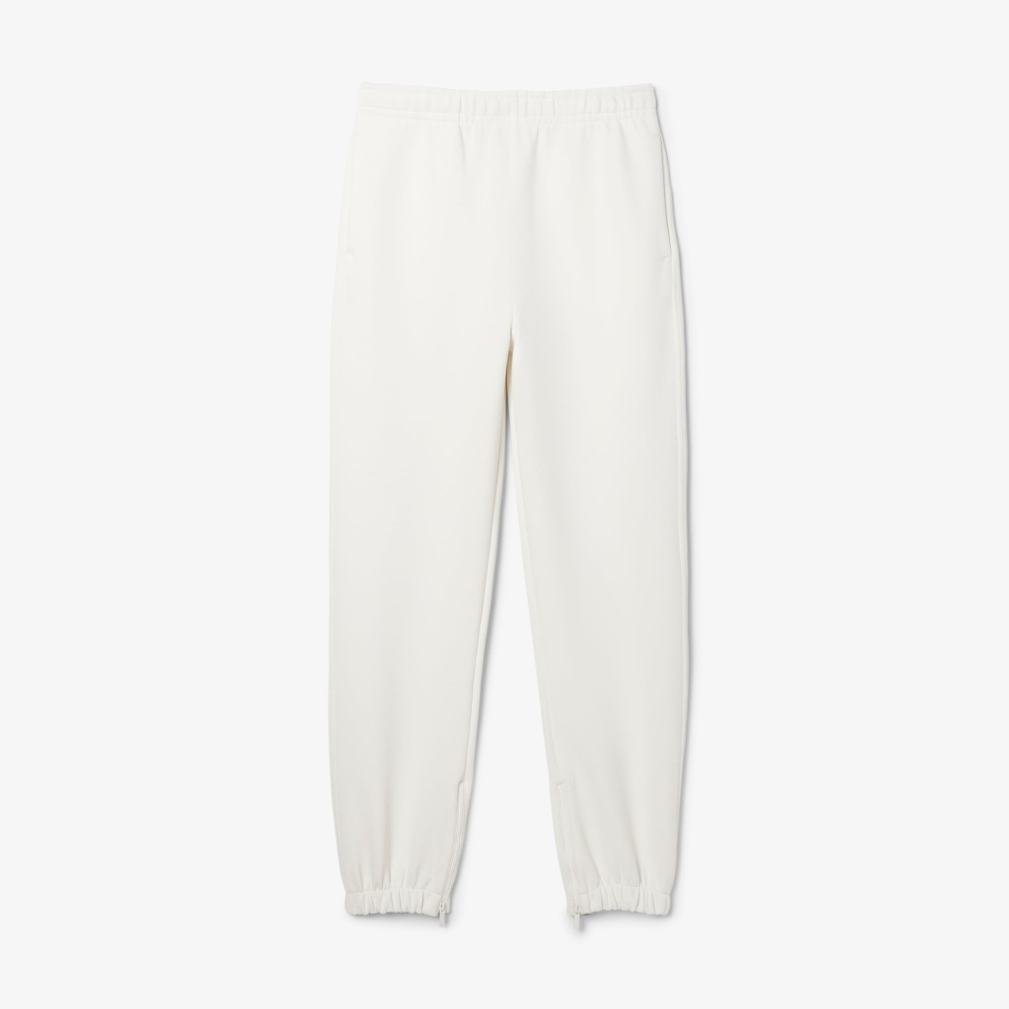 Lacoste Kadın Straight Fit Beyaz Eşofman Altı görsel 5