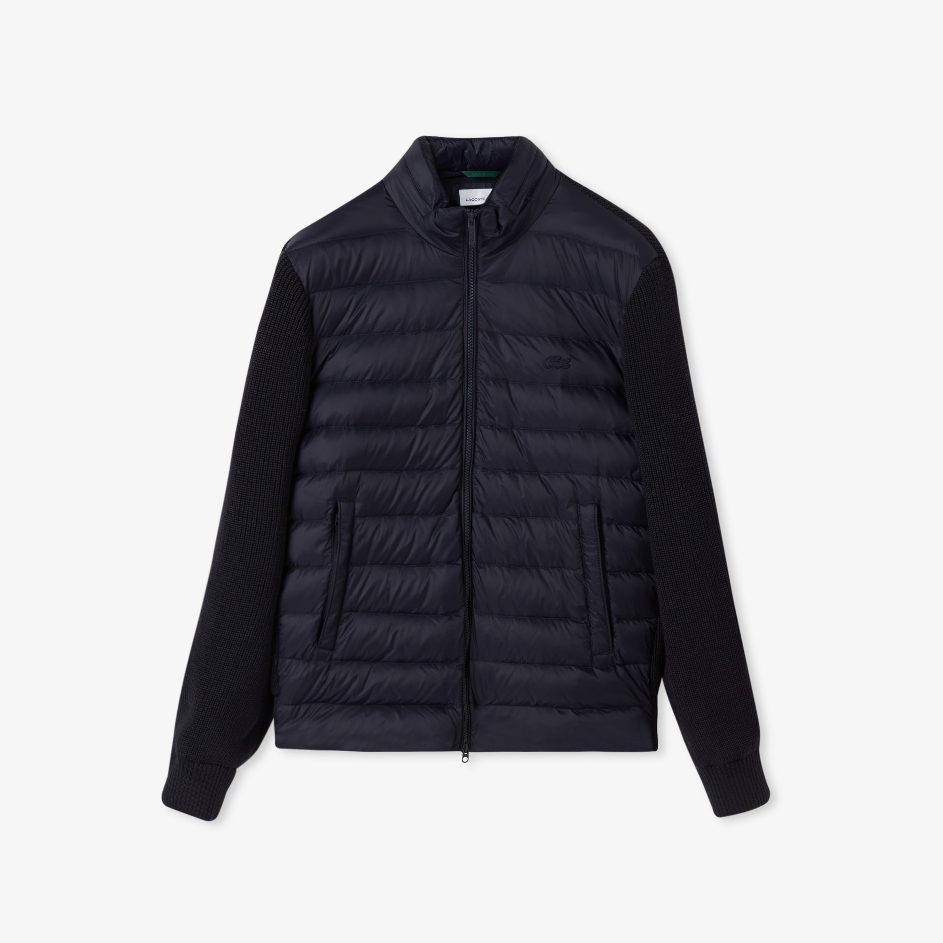 Erkek Regular Fit Kapüşonlu Lacivert Mont