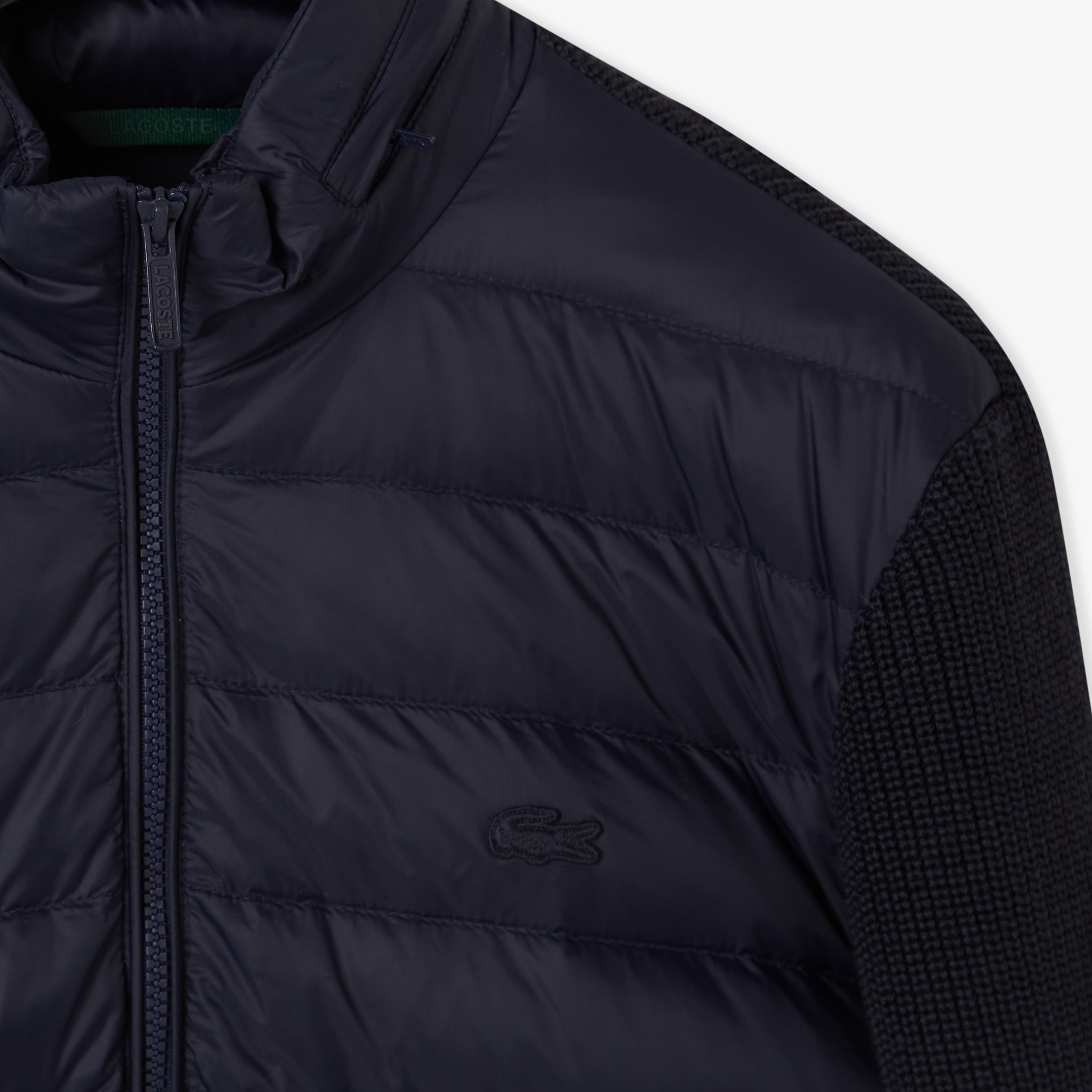 Erkek Regular Fit Kapüşonlu Lacivert Mont