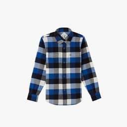 Çocuk Koyu Mavi Gömlek Mavi