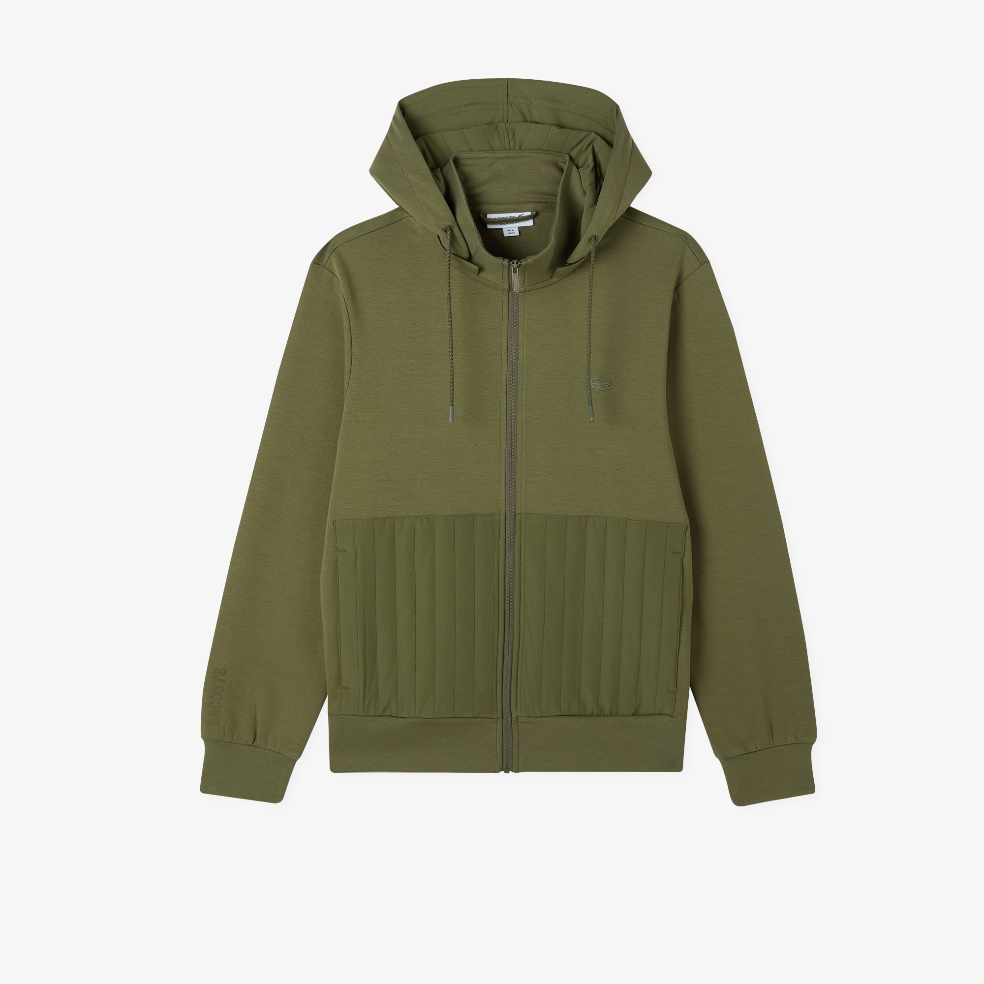 Erkek Regular Fit Kapüşonlu Haki Sweatshirt