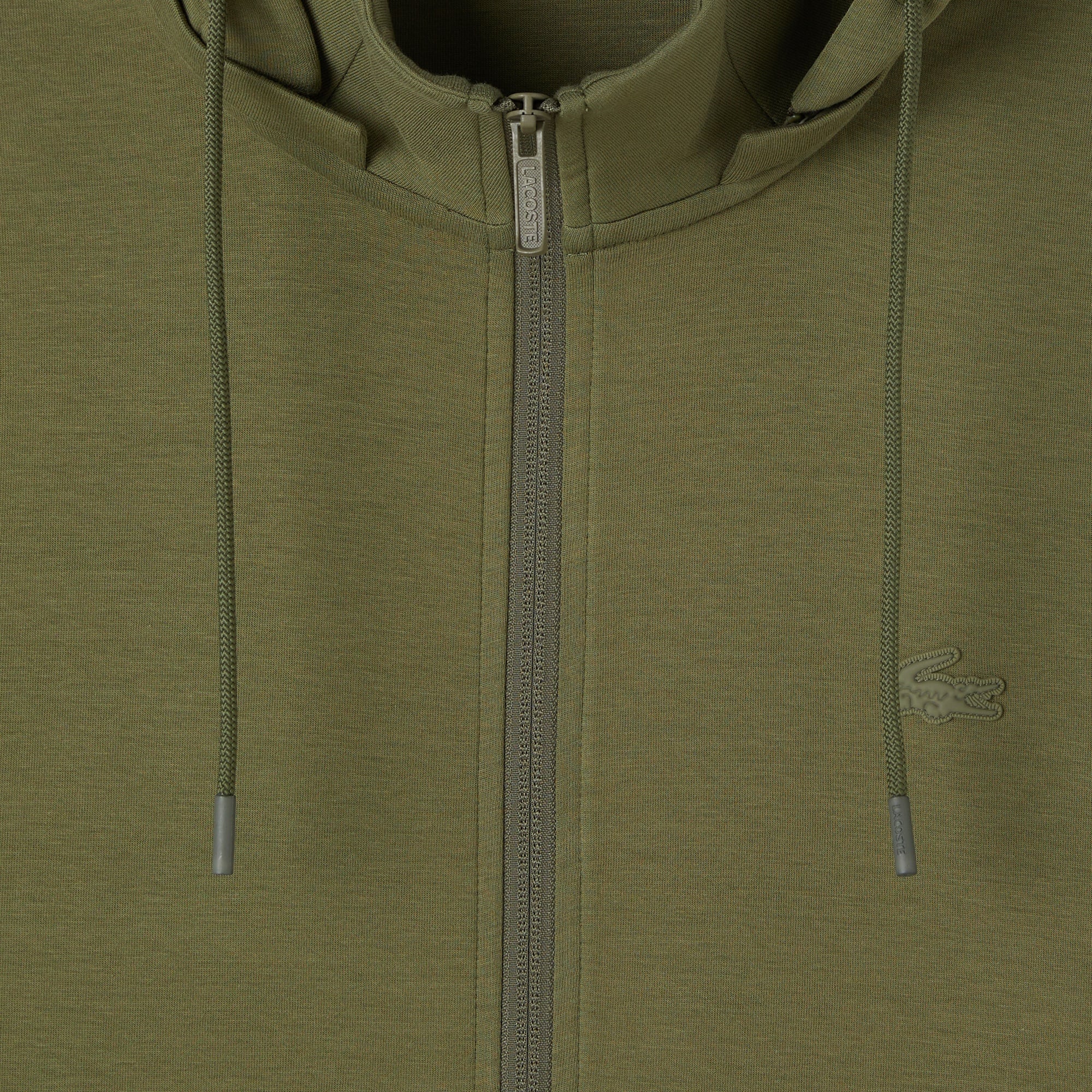 Erkek Regular Fit Kapüşonlu Haki Sweatshirt