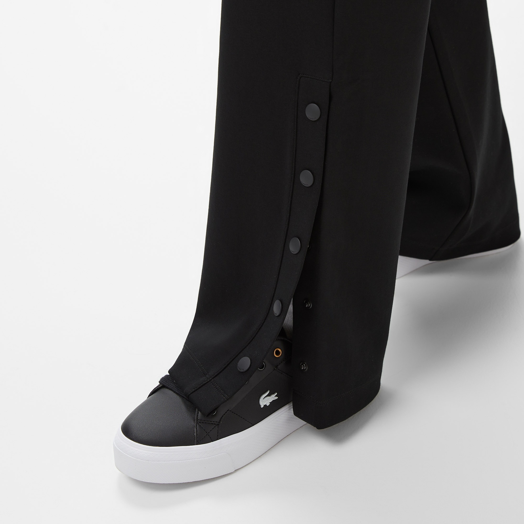 Kadın Straight Fit Siyah Eşofman Altı