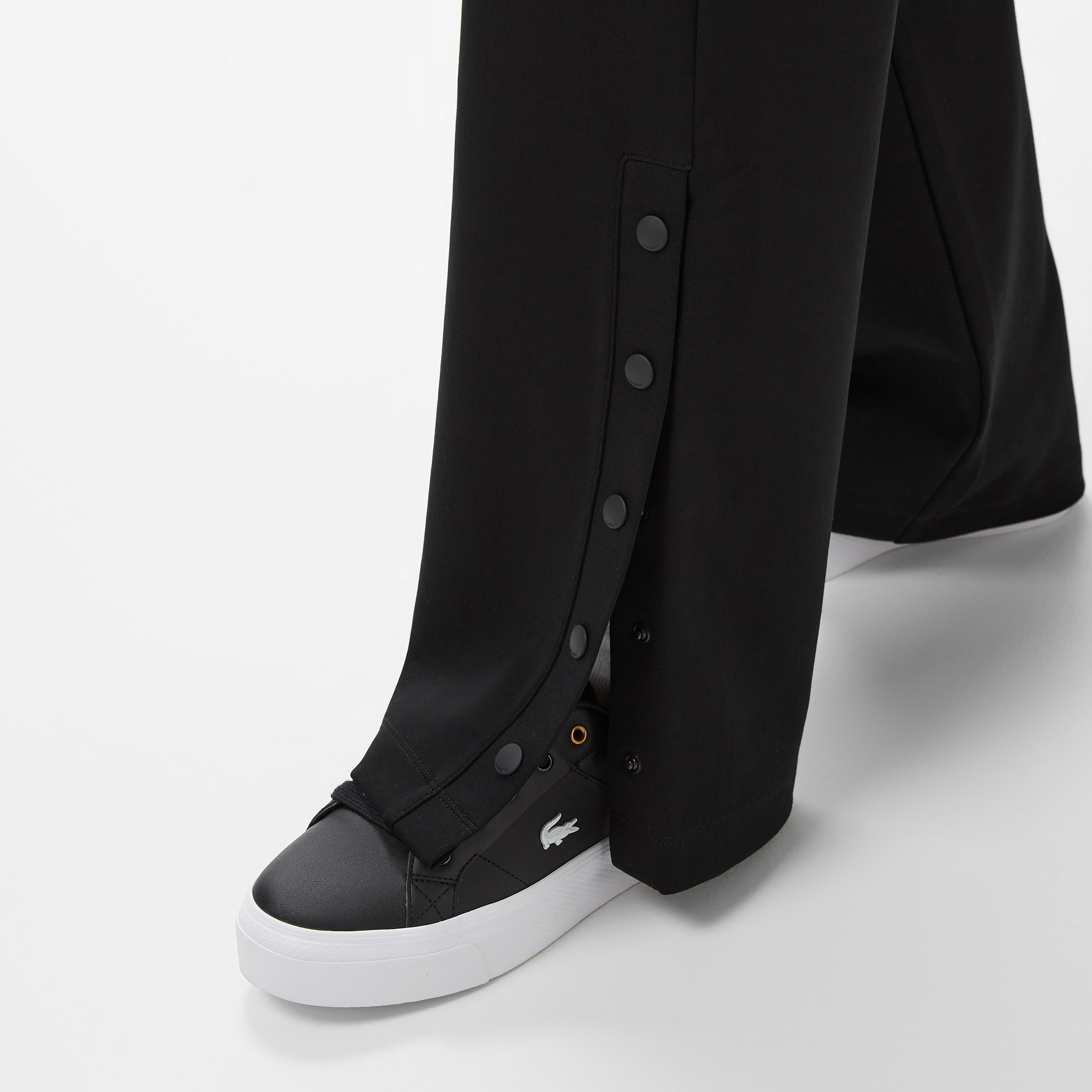 Kadın Straight Fit Siyah Eşofman Altı