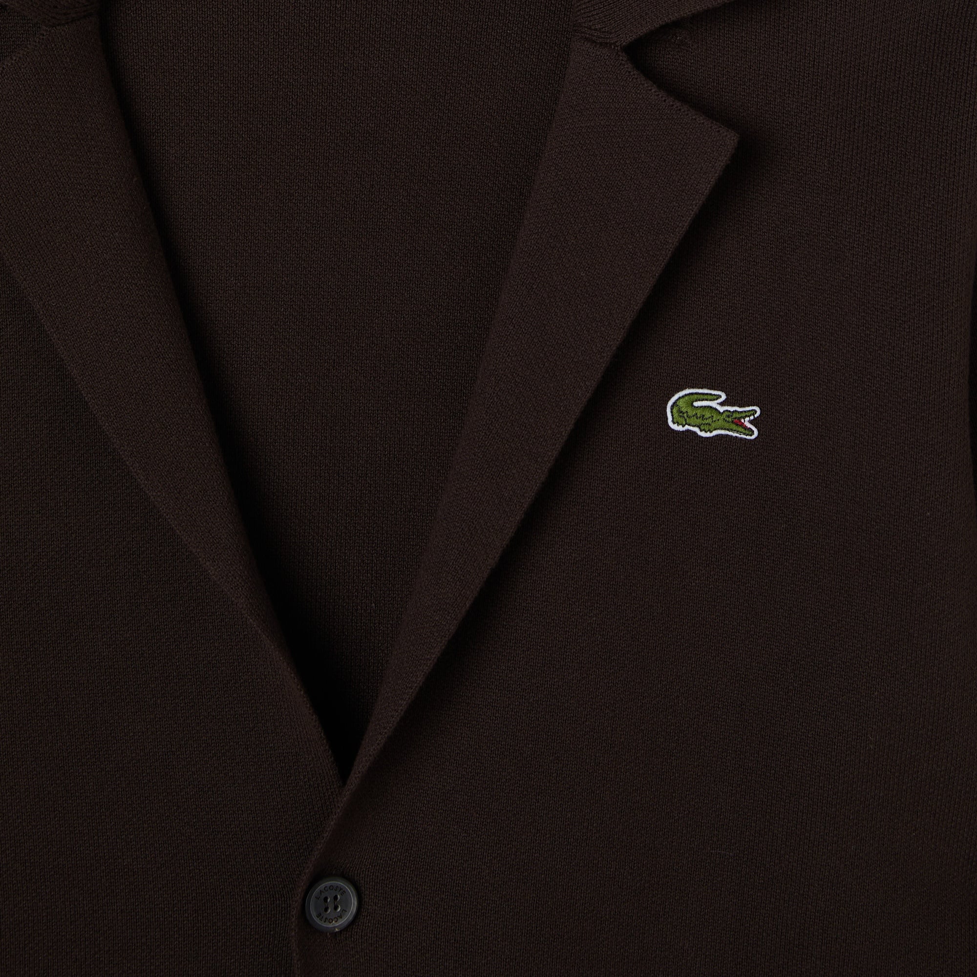 Erkek Classic Fit V Yaka Kahverengi Hırka