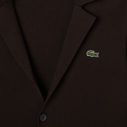 Erkek Classic Fit V Yaka Kahverengi Hırka Kahverengi