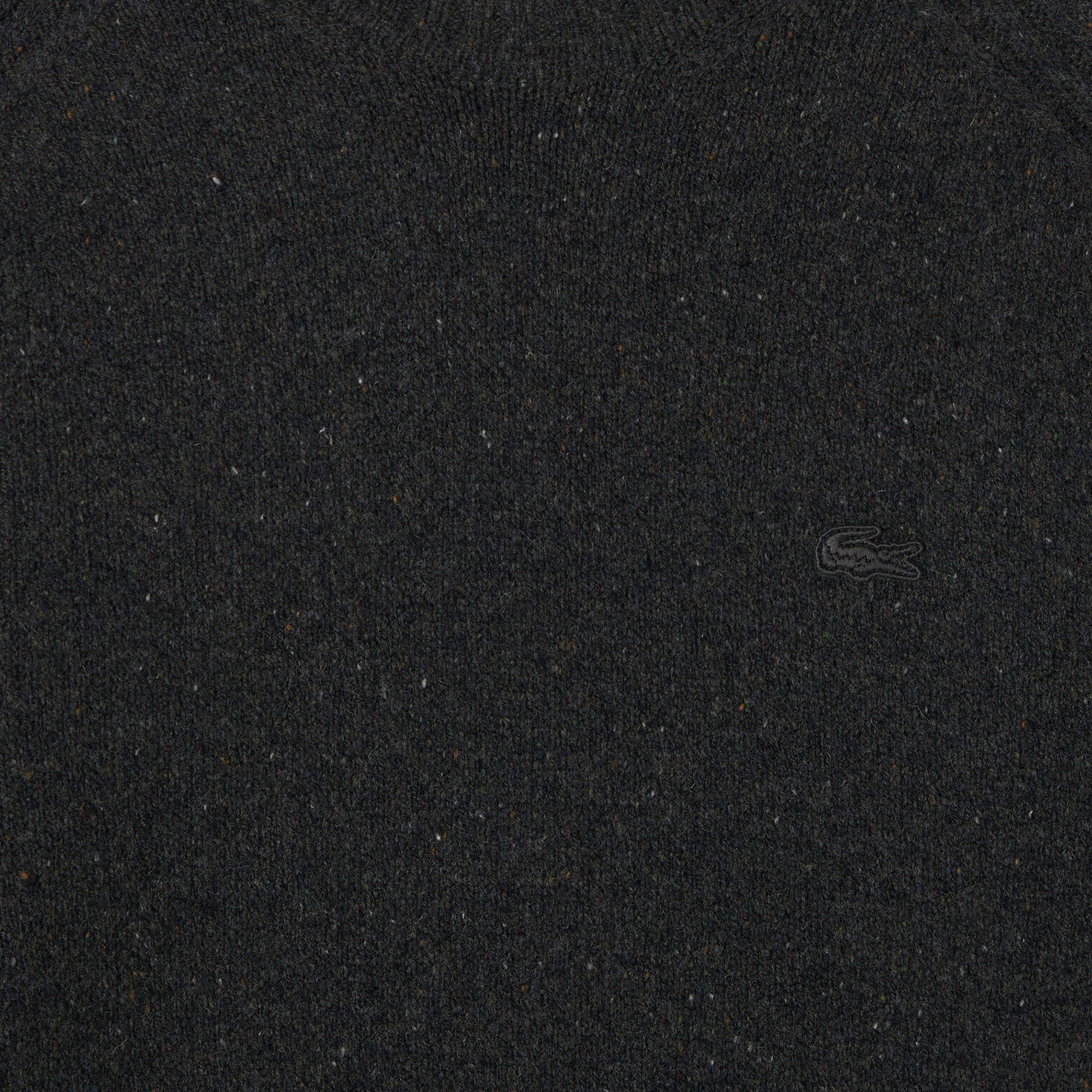 Erkek Classic Fit Bisiklet Yaka Yün Gri Kazak