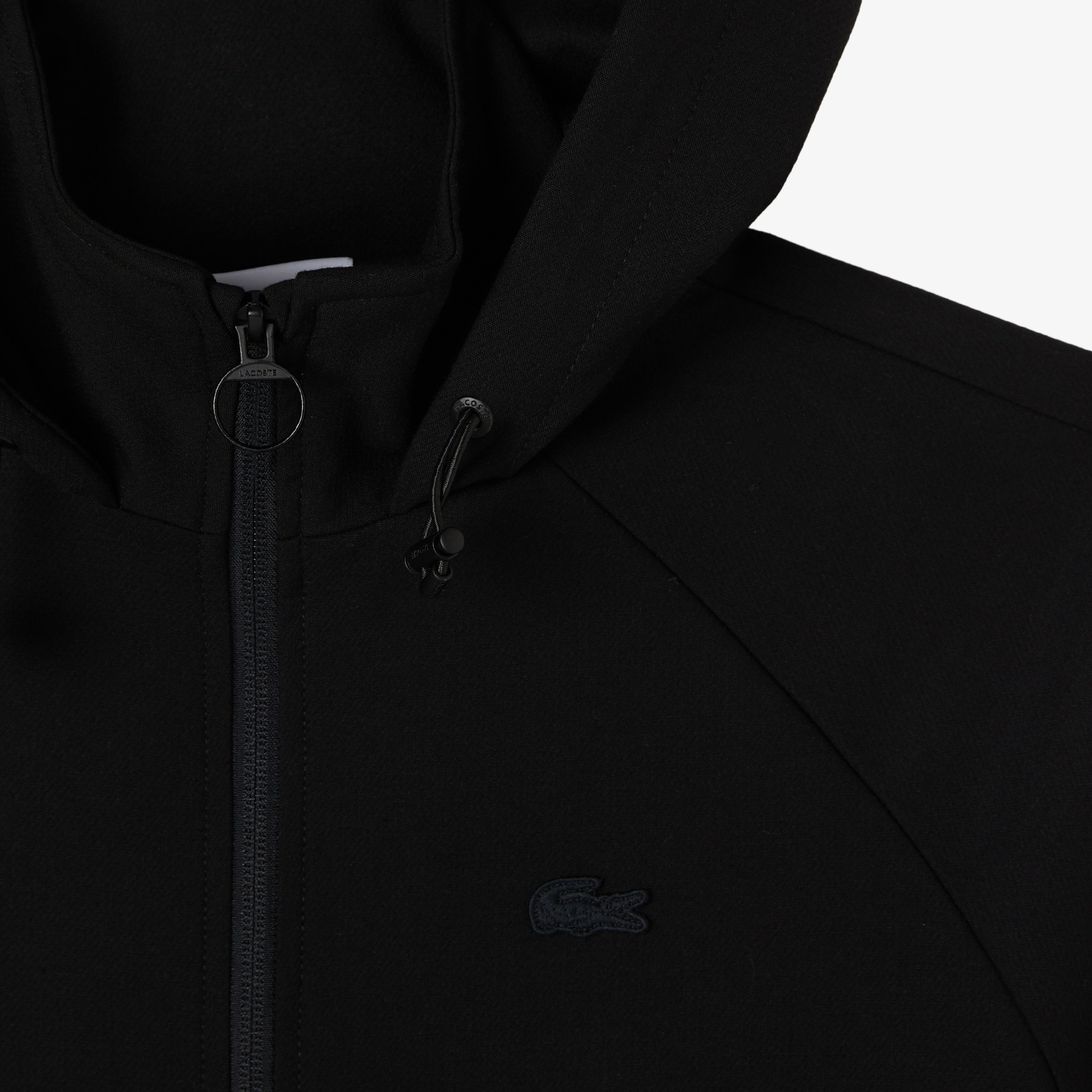 Kadın Regular Fit Kapüşonlu Siyah Dış Gömlek