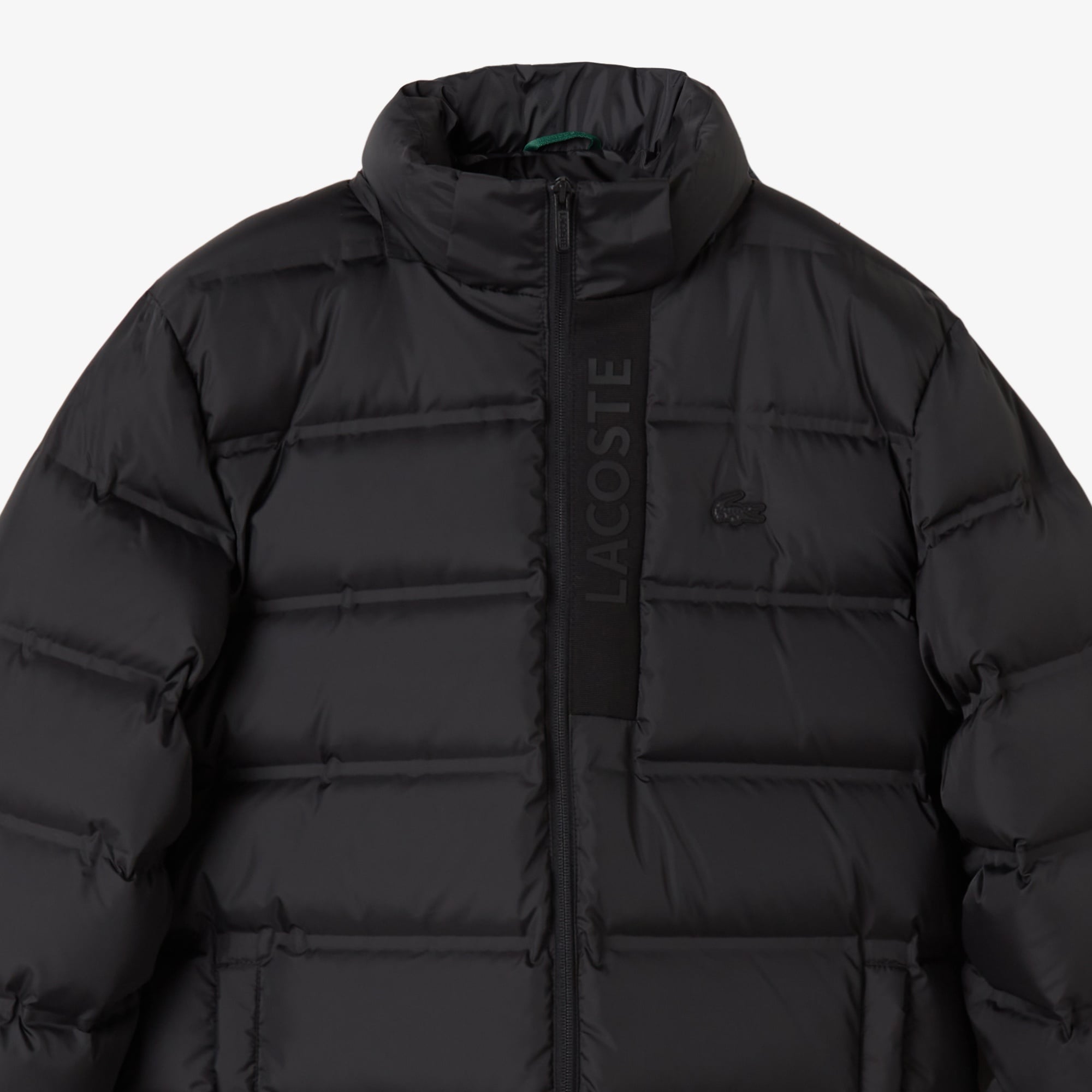 Erkek Regular Fit Siyah Şişme Mont