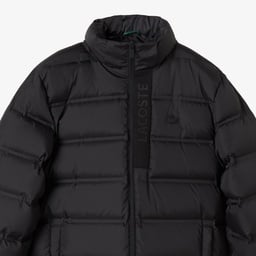 Erkek Regular Fit Siyah Şişme Mont Siyah