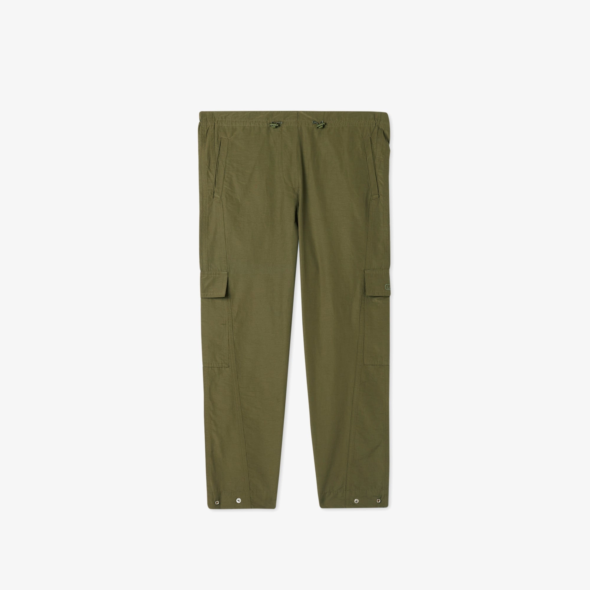 Kadın Oversize Fit Haki Pantolon