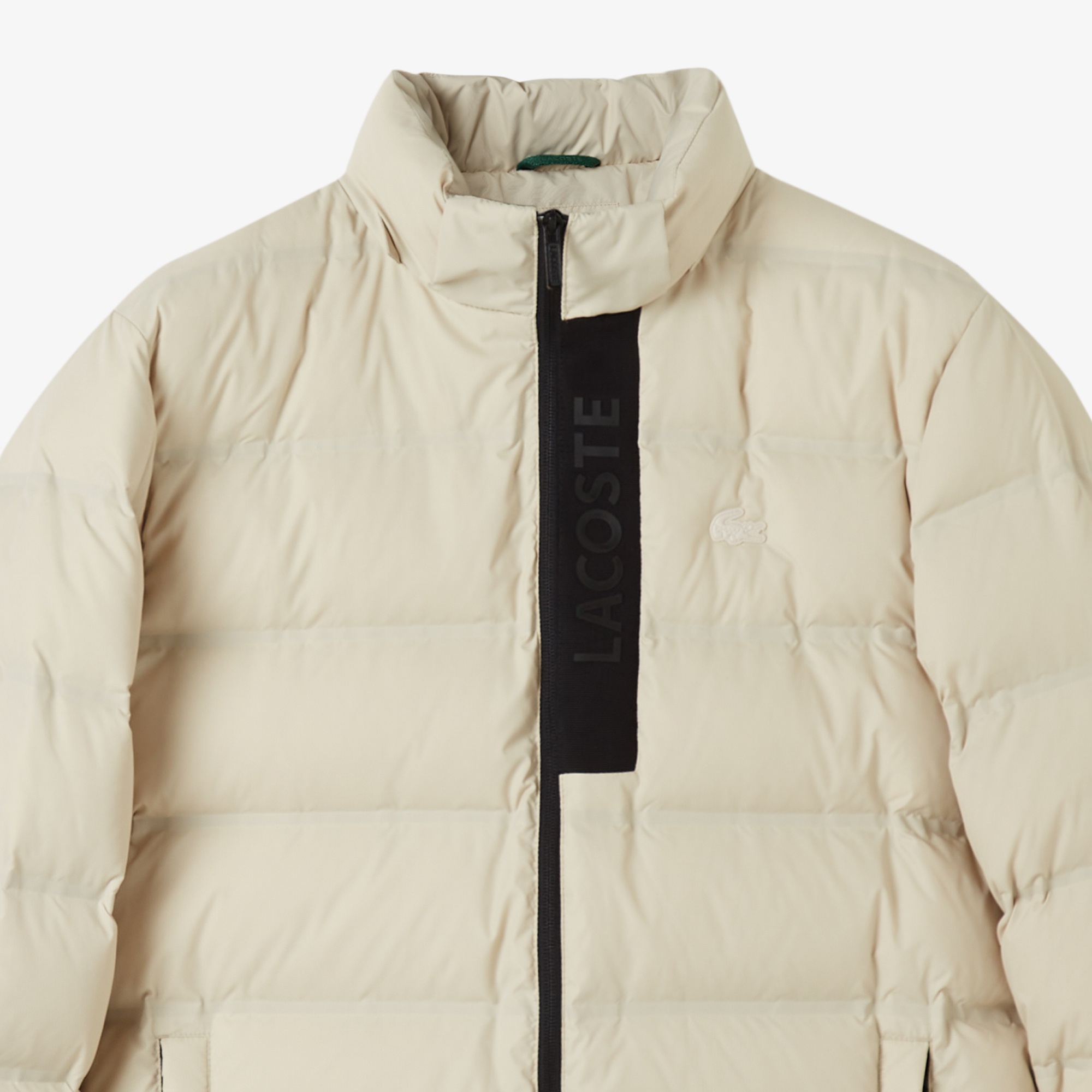 Erkek Regular Fit Açık Kahverengi Şişme Mont