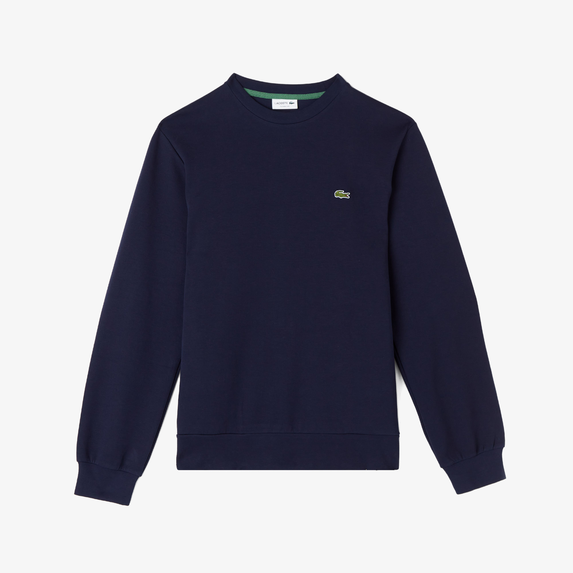 Lacoste Erkek Classic Fit Bisiklet Yaka Lacivert Sweatshirt görsel 3