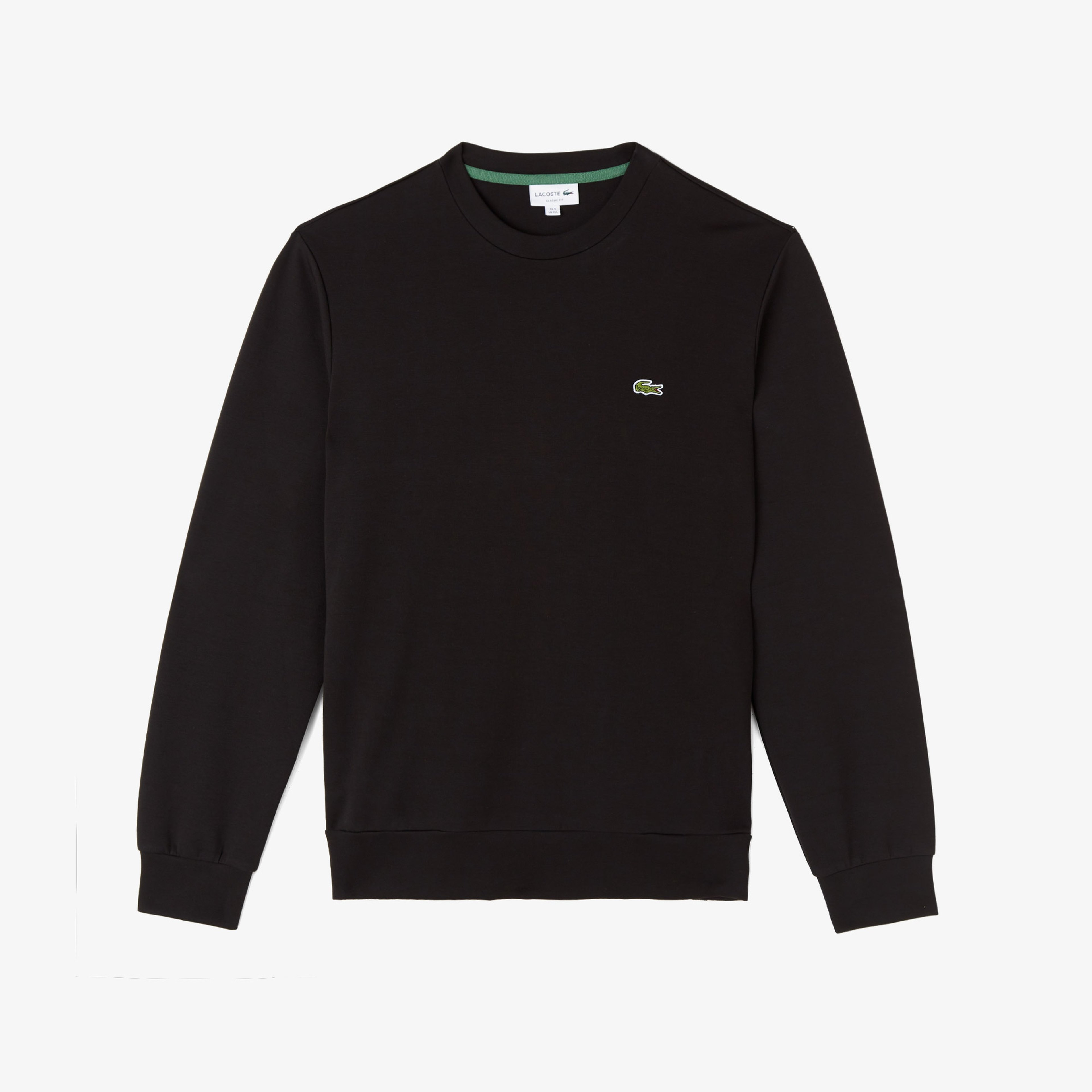 Erkek Classic Fit Bisiklet Yaka Siyah Sweatshirt