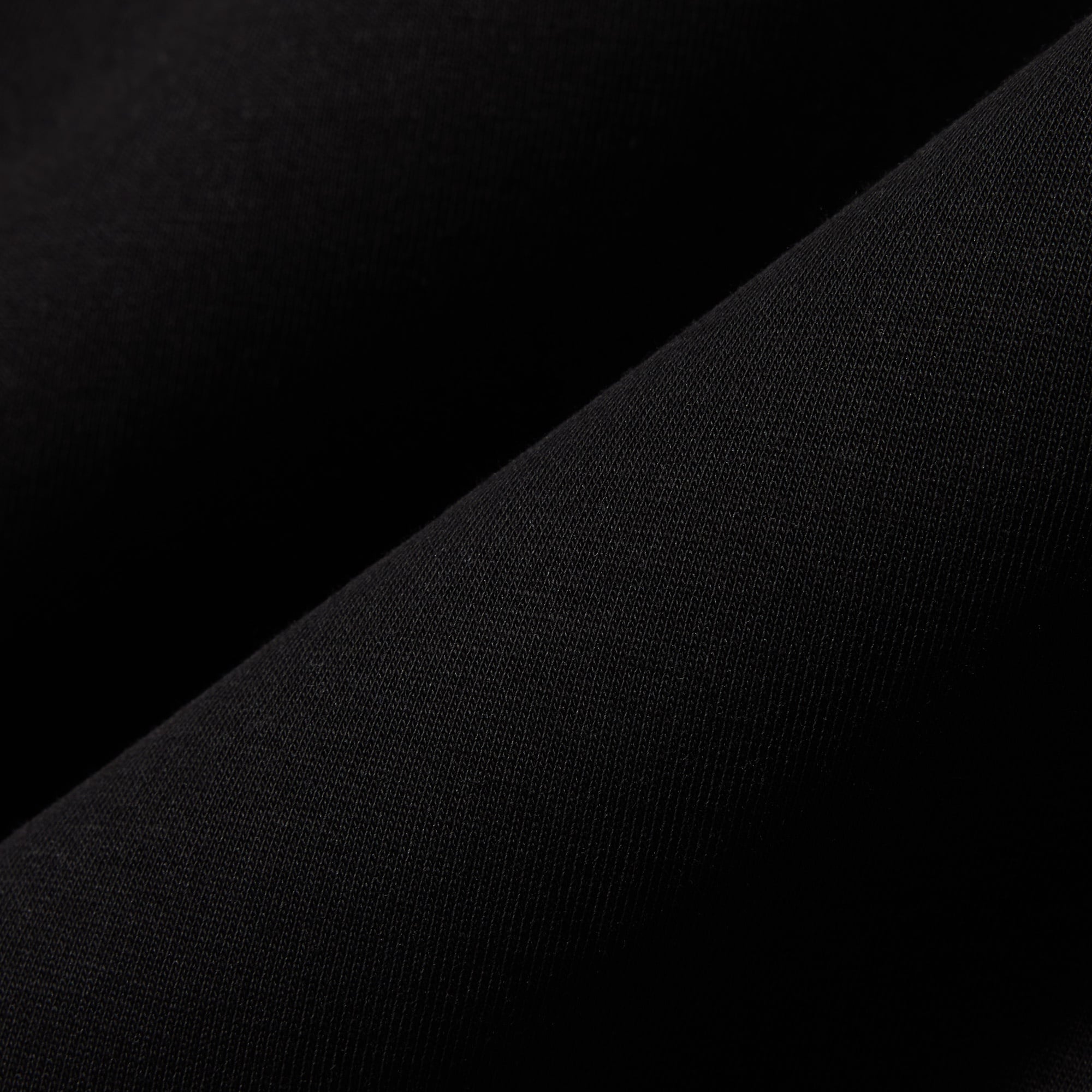 Kadın Oversize Fit Bisiklet Yaka Siyah Sweatshirt