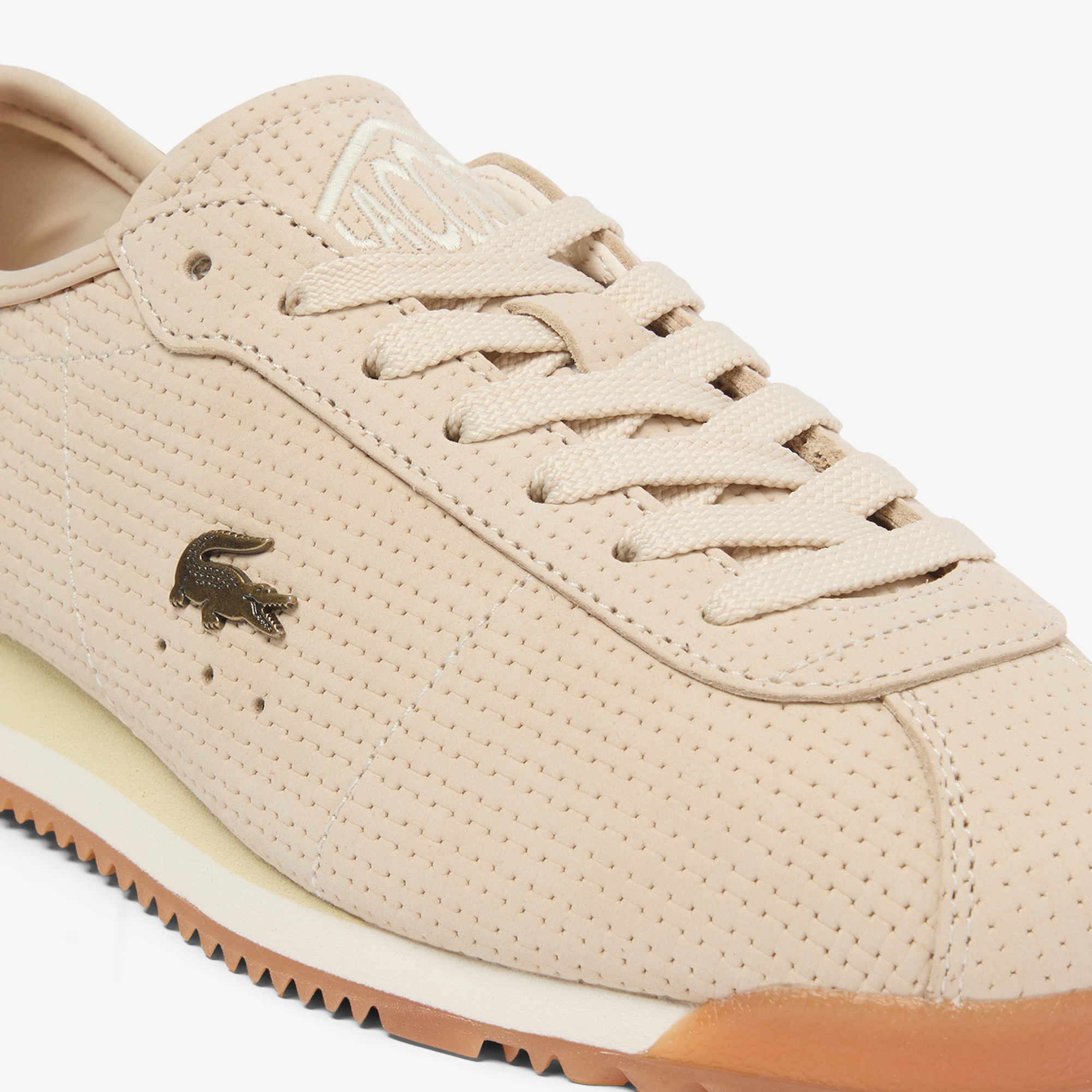 Lacoste Club-Low Kadın Bej Sneaker görsel 8
