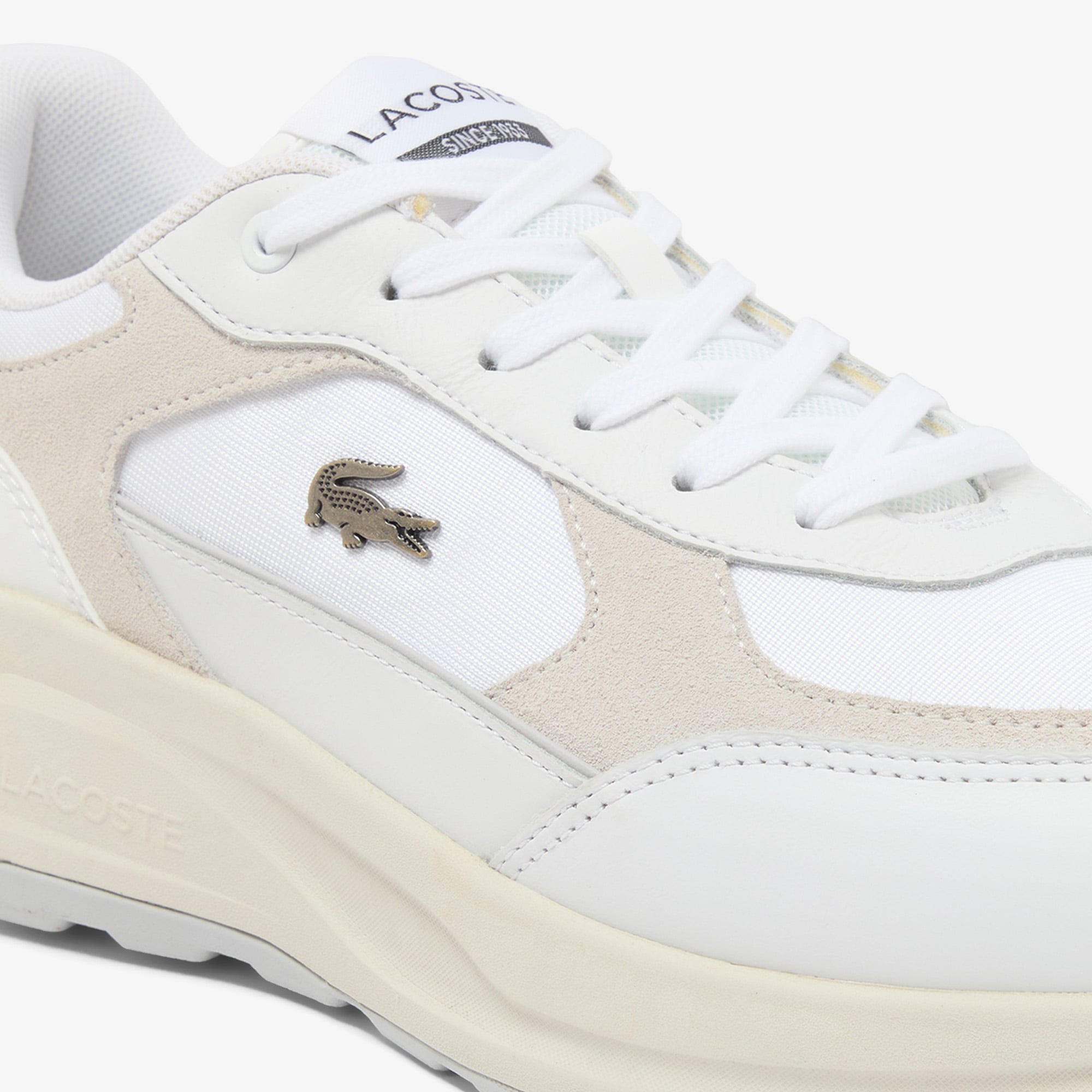 Lacoste Run Set Erkek Beyaz Sneaker görsel 6
