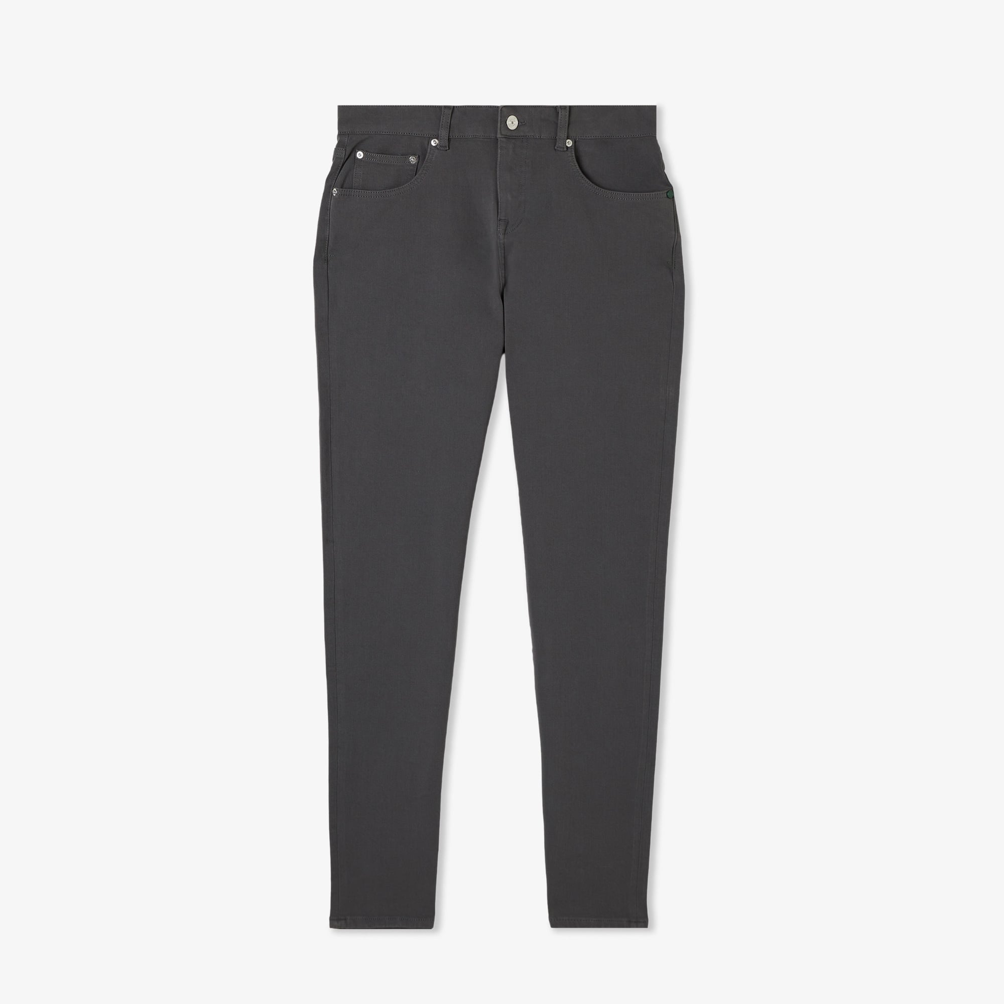 Lacoste Erkek Regular Fit Gri Jean Pantolon görsel 3