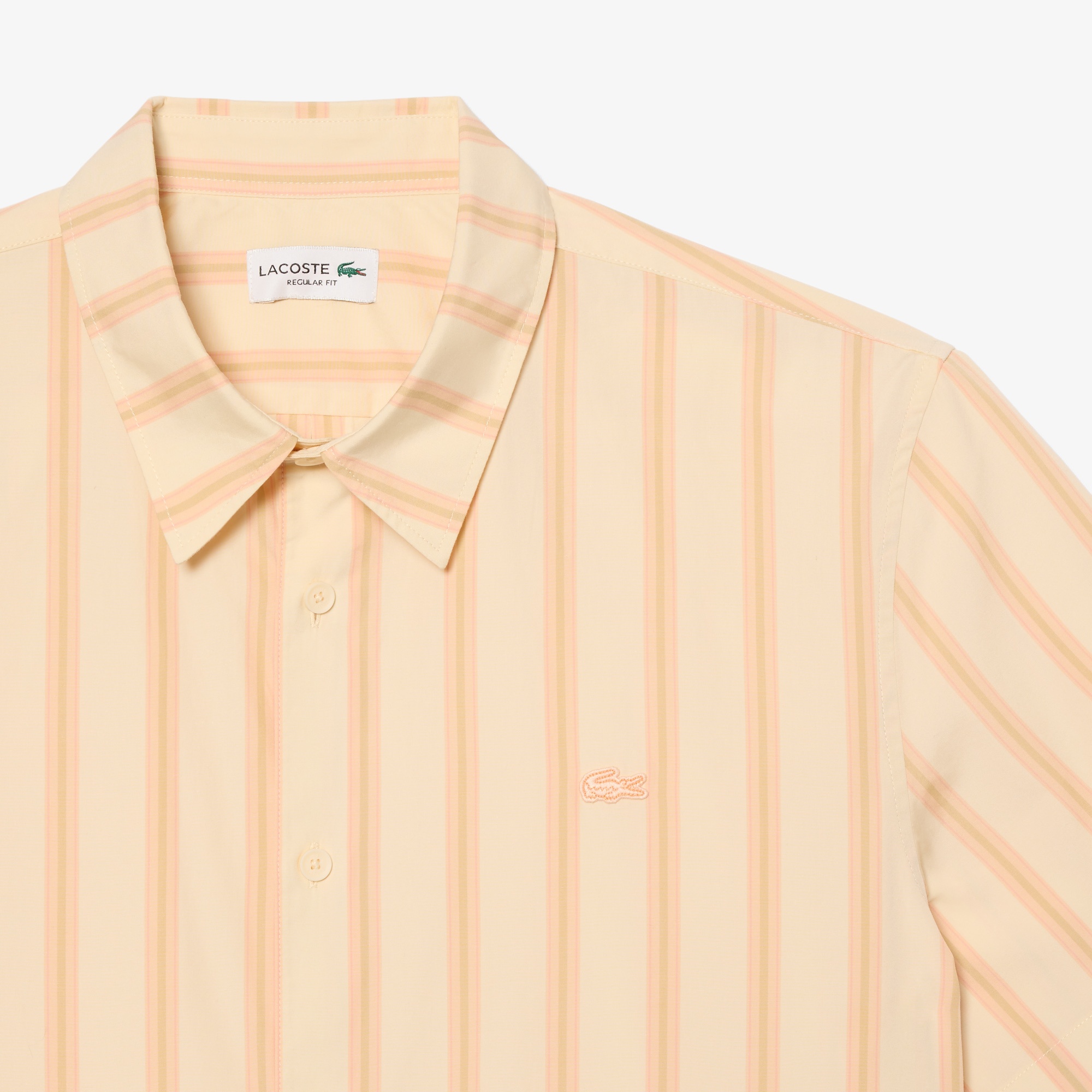 Regular Fit Striped Poplin Shirt